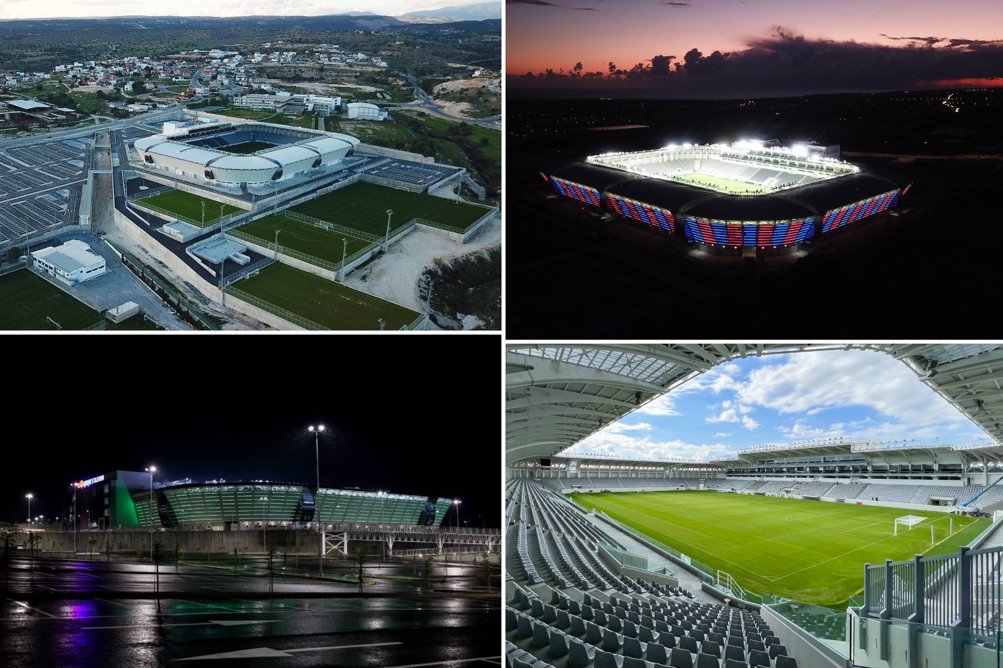 Así es el Alphamega Stadium de Limassol, Chipre