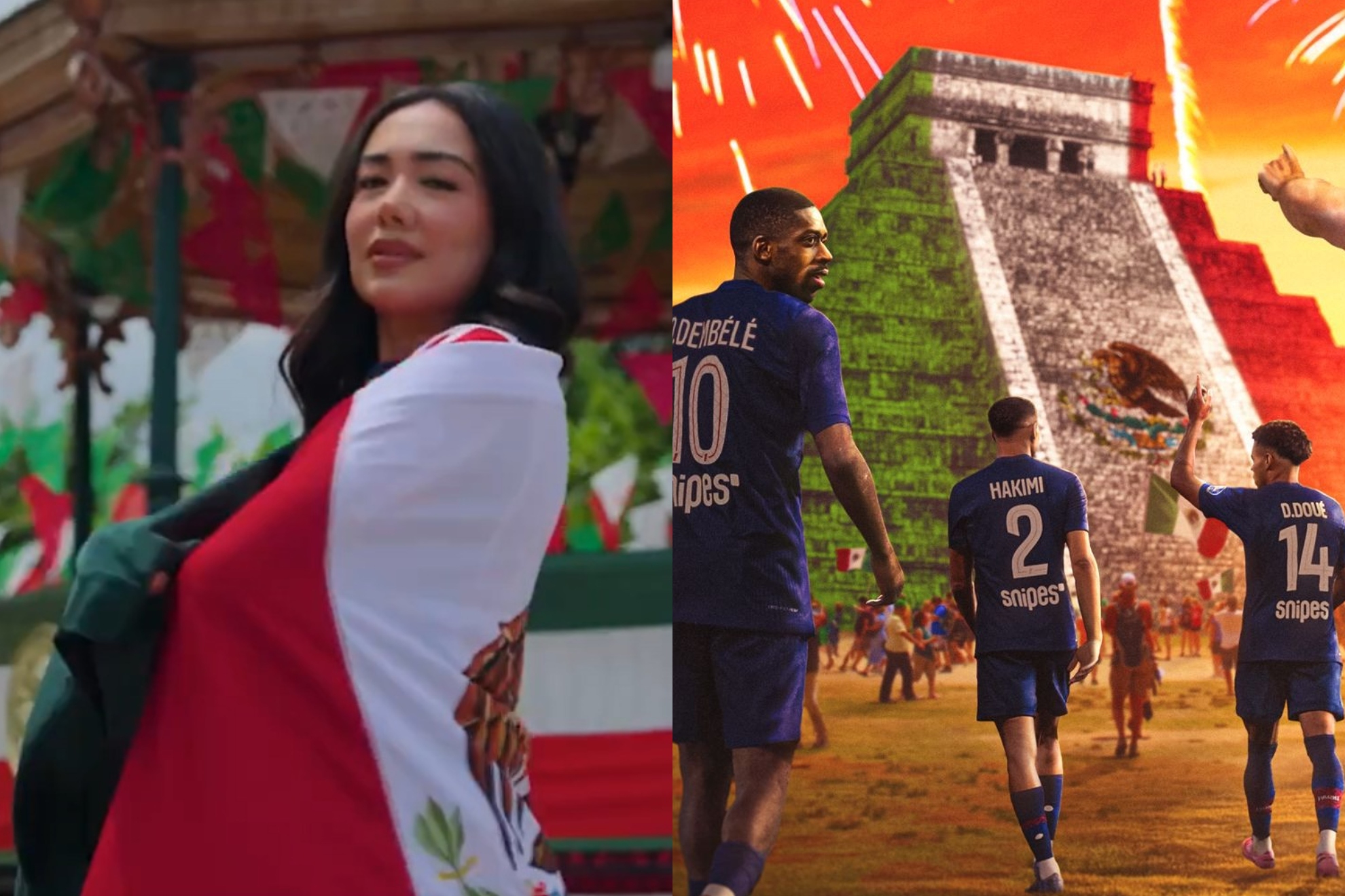 Chivas y PSG festejan D�a de la Independencia de M�xico