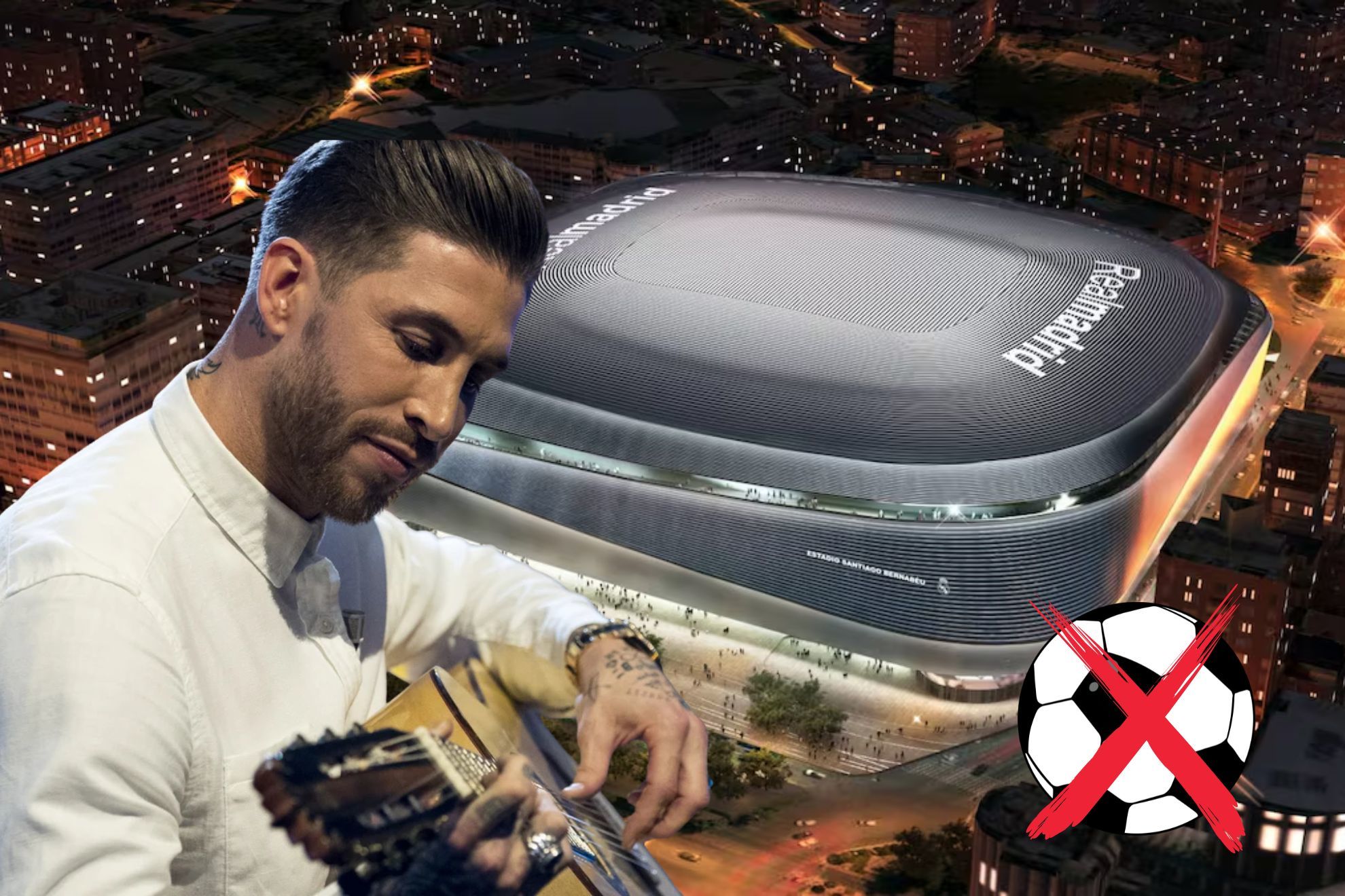 Sergio Ramos apunta al Santiago Bernab�u: Pero no para jugar con el Real Madrid