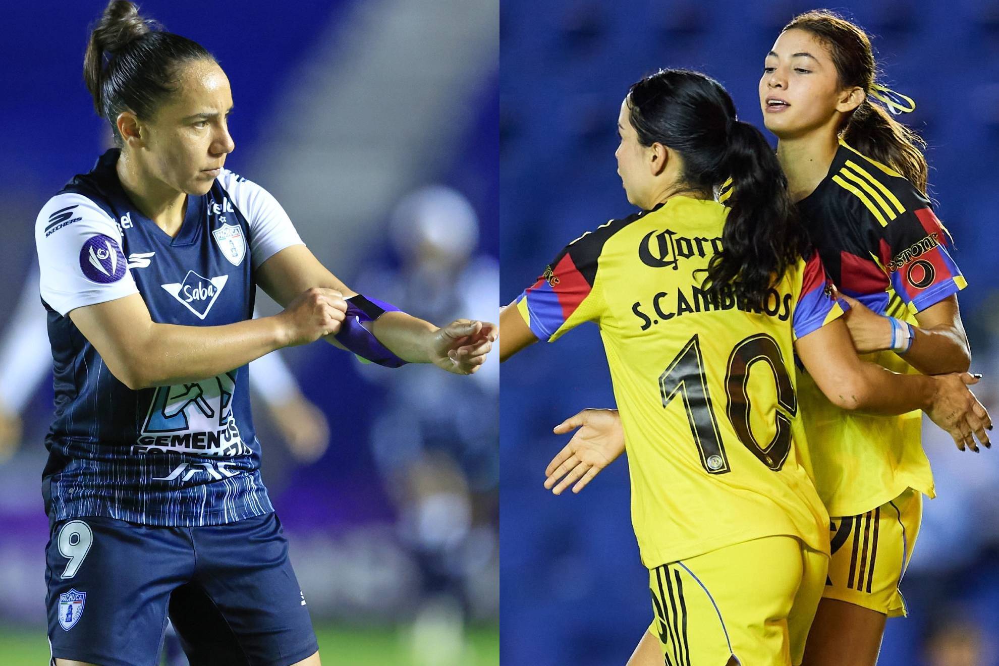 Am�rica derrot� a Pachuca en la Concachampions W.