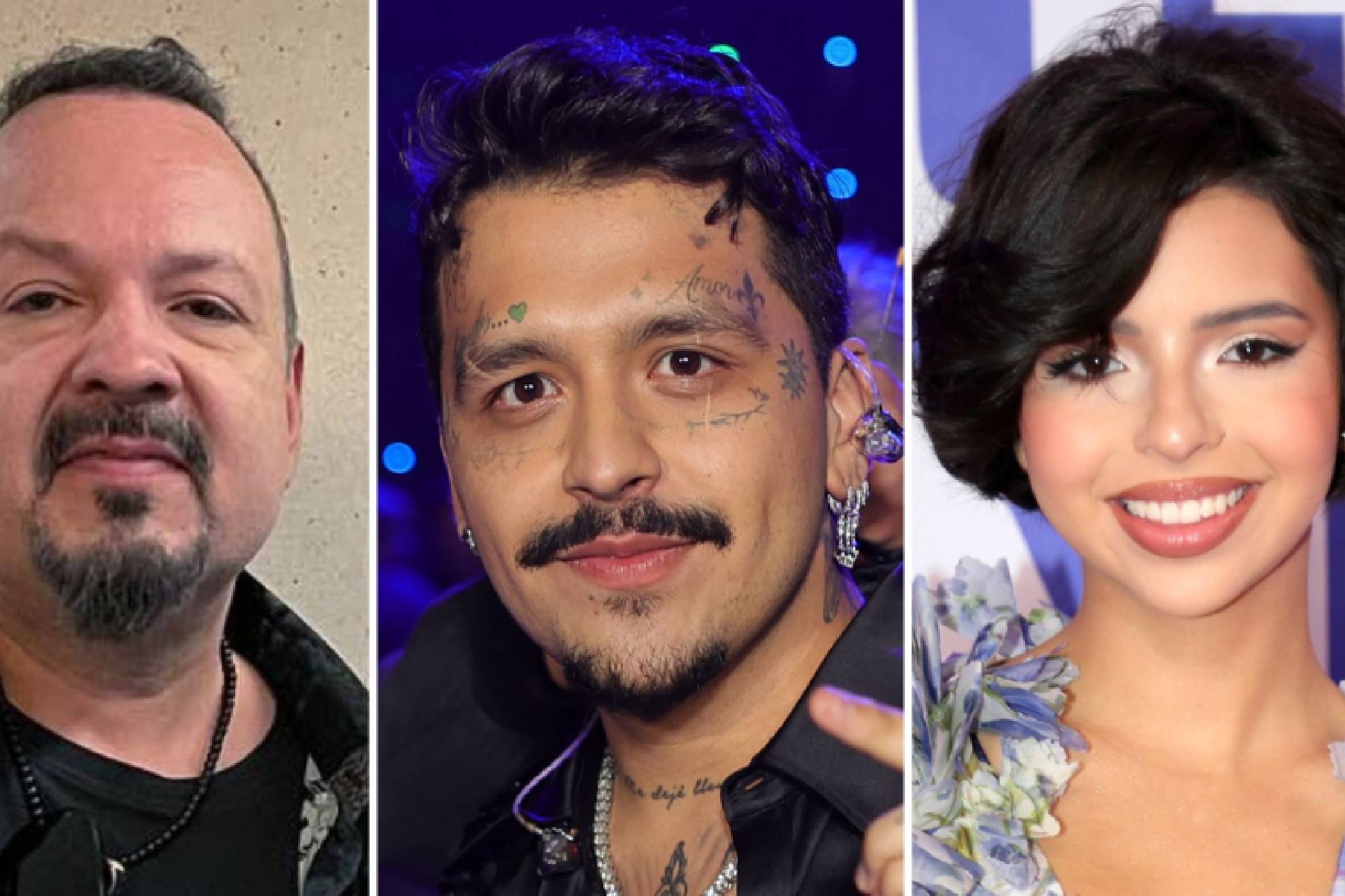 Christian Nodal le disputa el Latin Grammy a su suegro Pepe Aguilar.