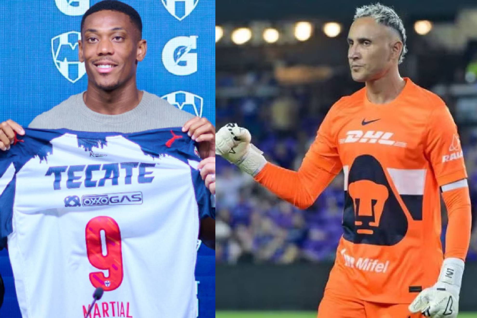 Keylor Navas pudo ser refuerzo de Rayados con Anthony Martial en este Apertura 2025.