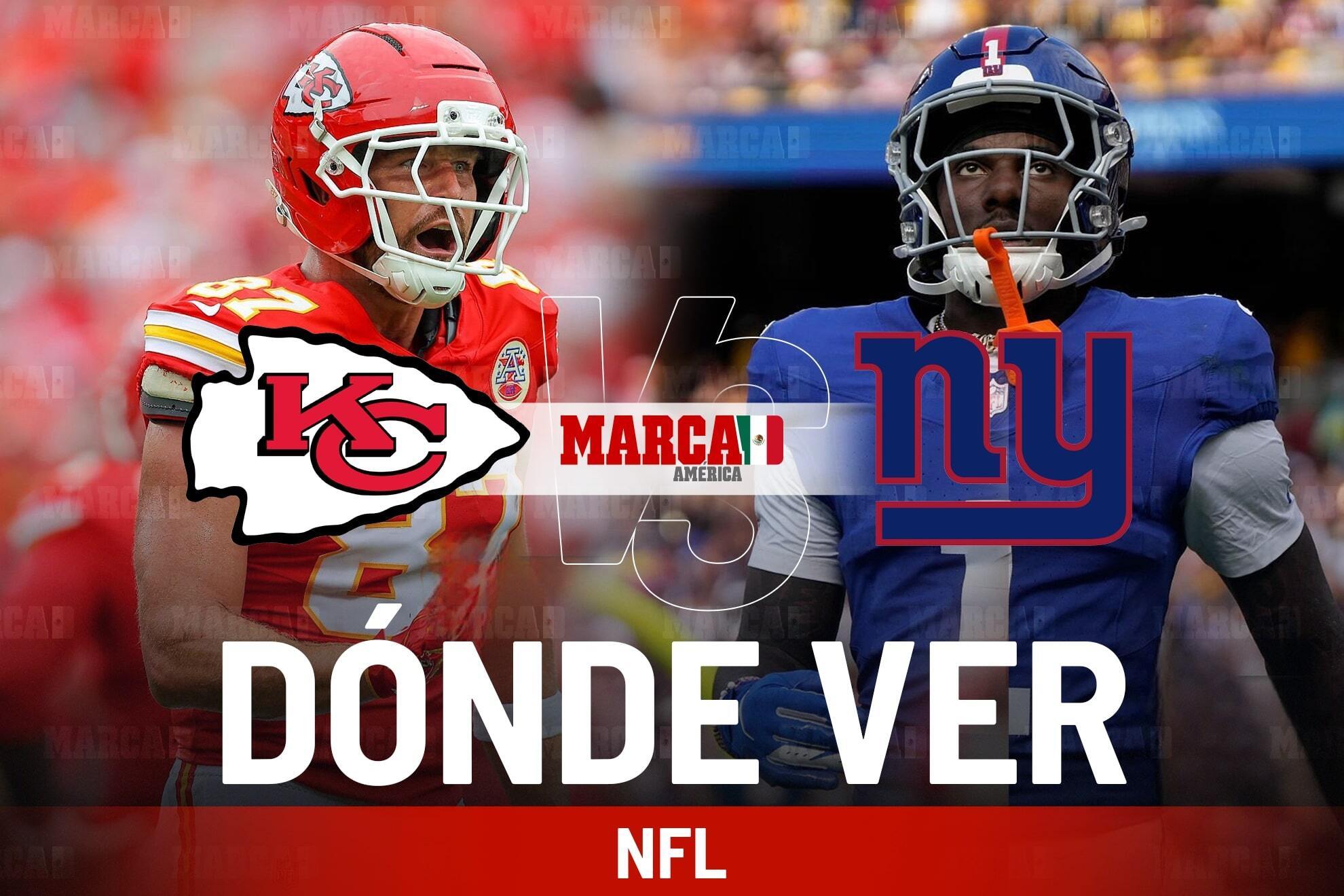 Chiefs vs Giants: D�nde ver el juego de los Chiefs de la Semana 3 y a qu� hora empieza el partido en M�xico