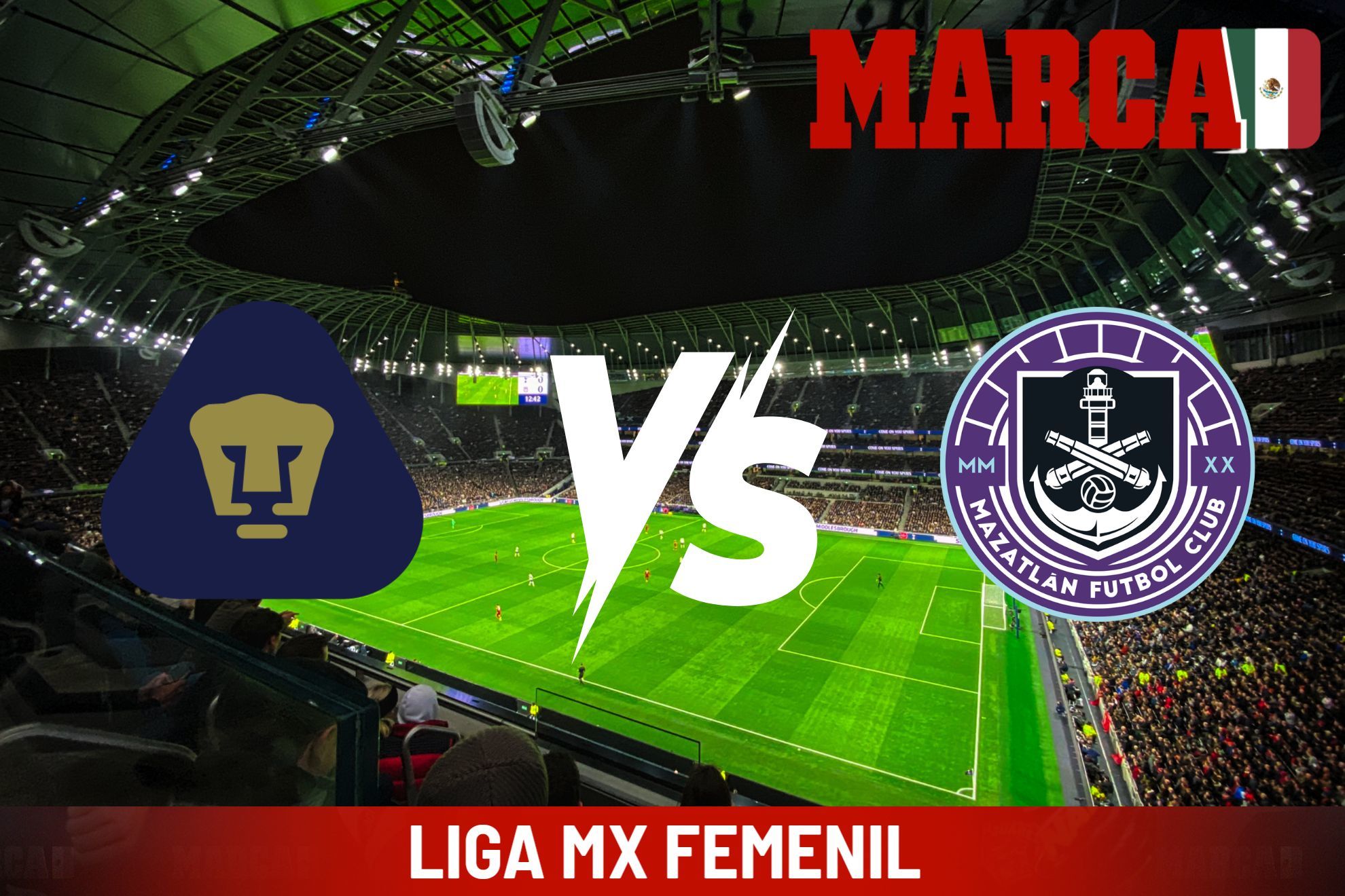 Mazatl�n vs Pumas Femenil: D�nde ver a las auriazules contra las ca�oneras y a qu� hora es el partido de Liga MX Femenil
