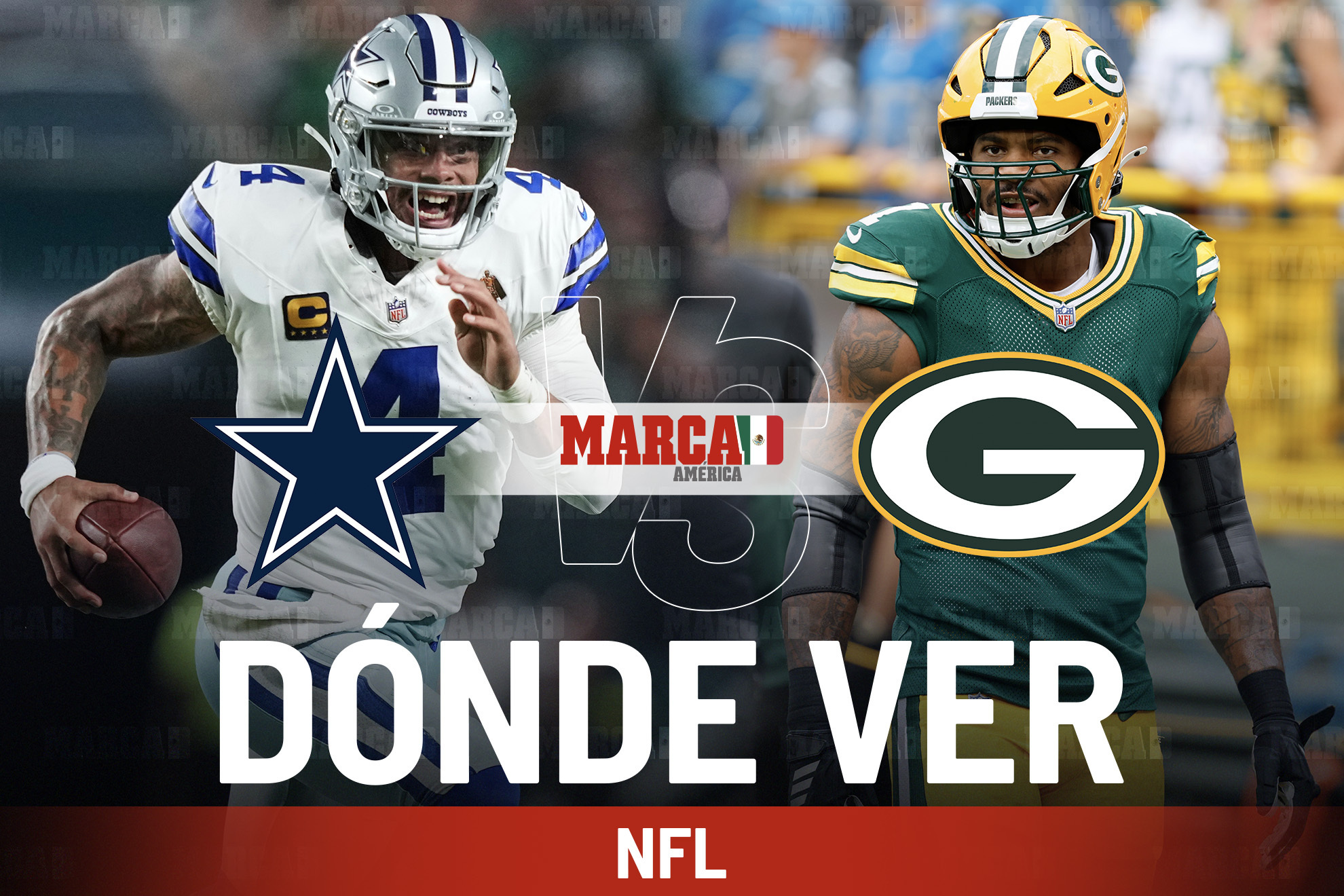 Cowboys vs Packers: D�nde ver al equipo de Dallas y a qu� hora es el partido de la Semana 4 de la NFL