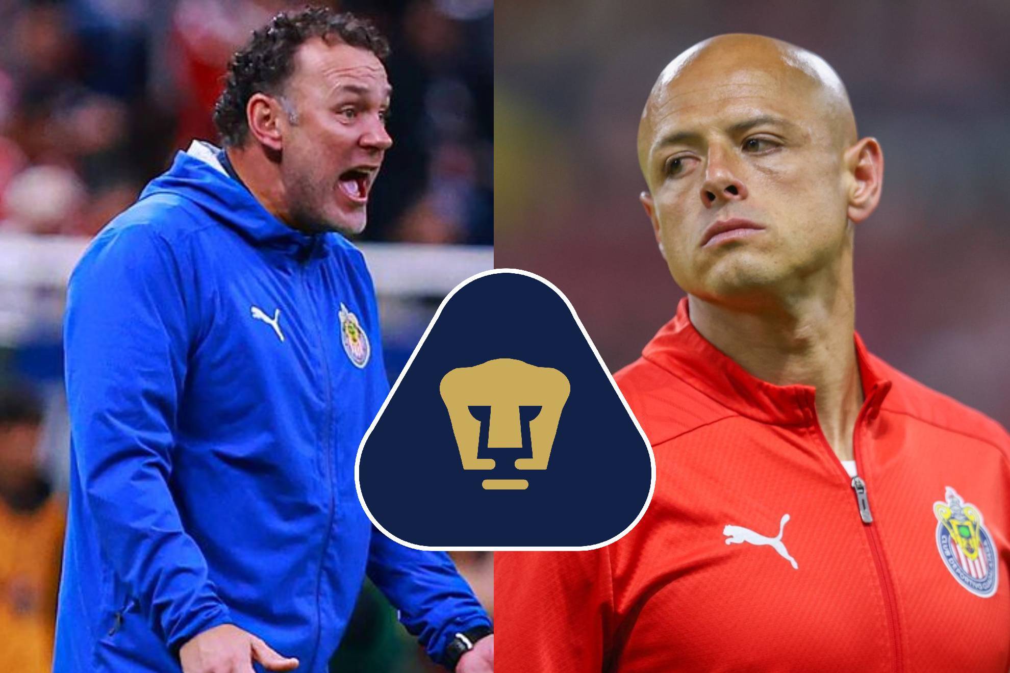 Chivas se alista para Pumas con todo y Chicharito Hern�ndez.