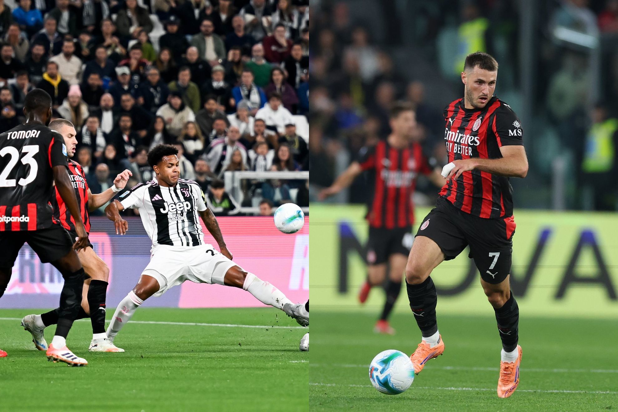 Juventus vs Milan jornada 6 Serie A 2025-26