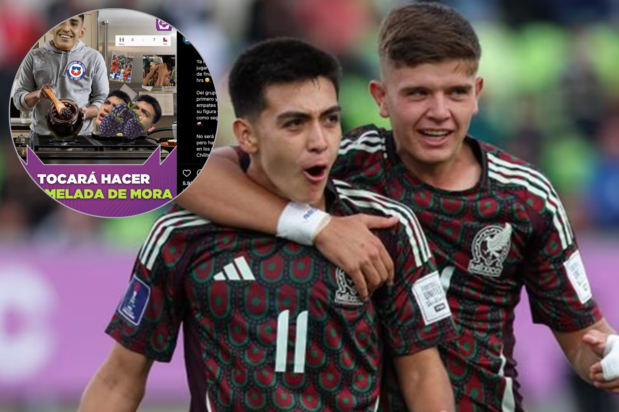 En Chile se burlan de Gilberto Mora previo al duelo contra la Selecci�n Mexicana en el Mundial Sub-20