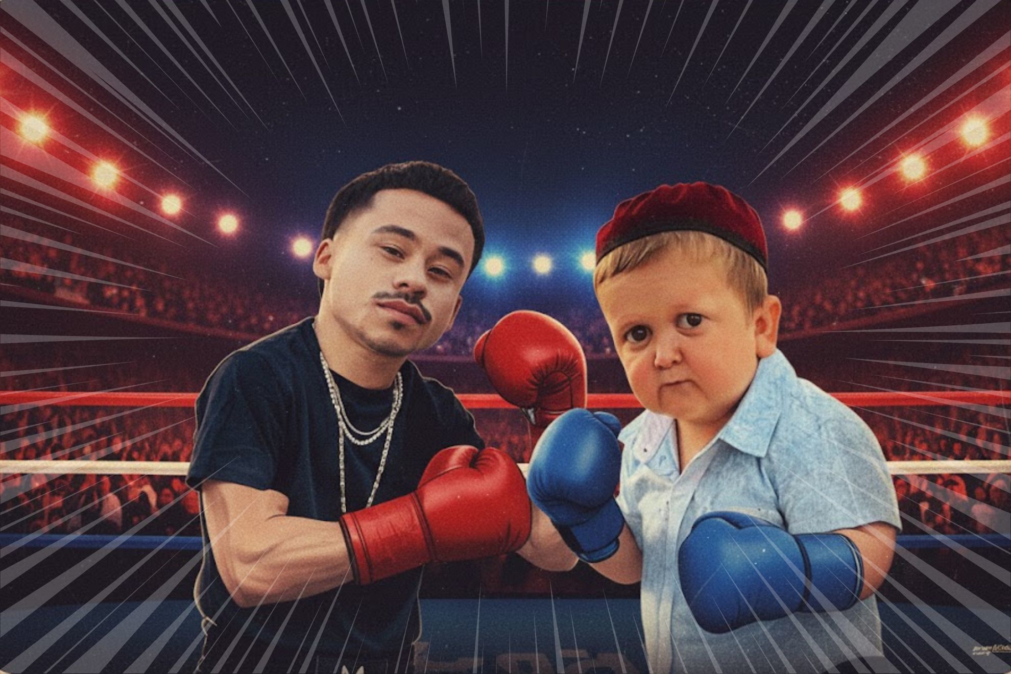 Abelito le canta un tiro a Hasbulla al salir de La Casa de los Famosos: �Se viene la pelea del a�o?