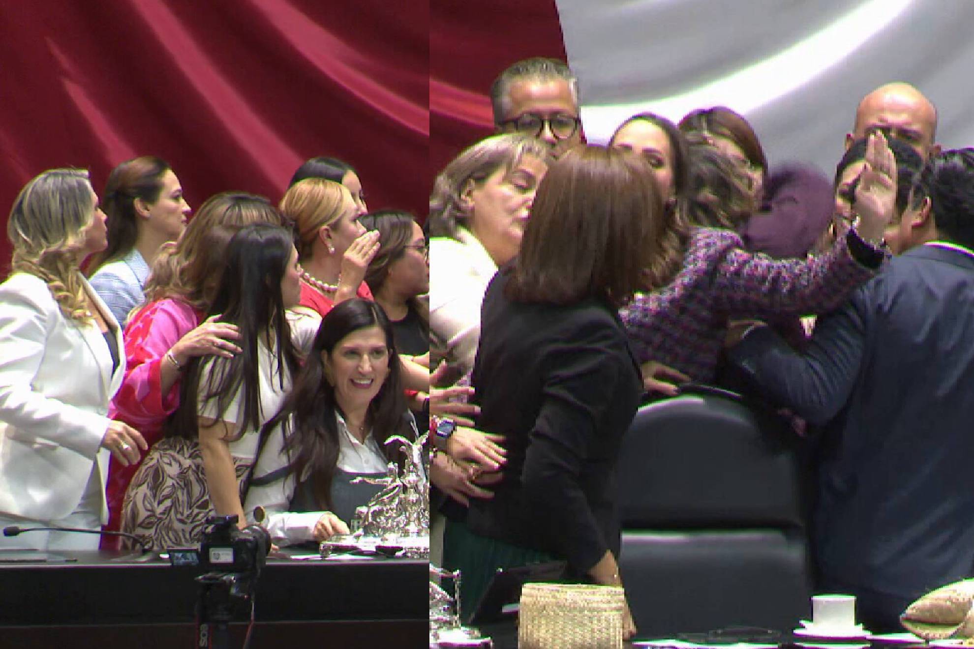 Legisladoras protagonizan pleito por conflicto Israel-Palestina con empujones y golpes en la C�mara de Diputados