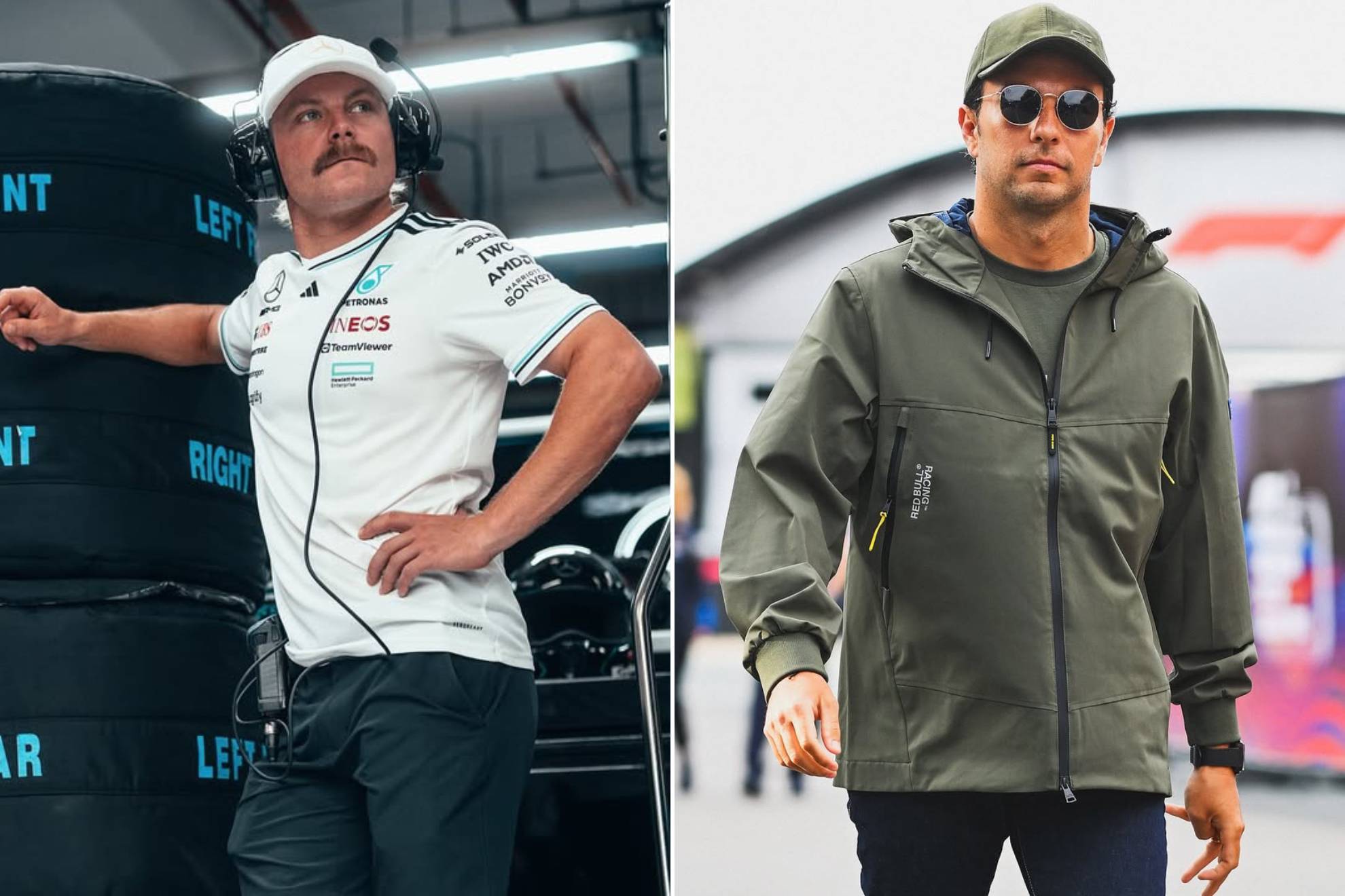 Valtteri Bottas Sergio P�rez Cadillac F1