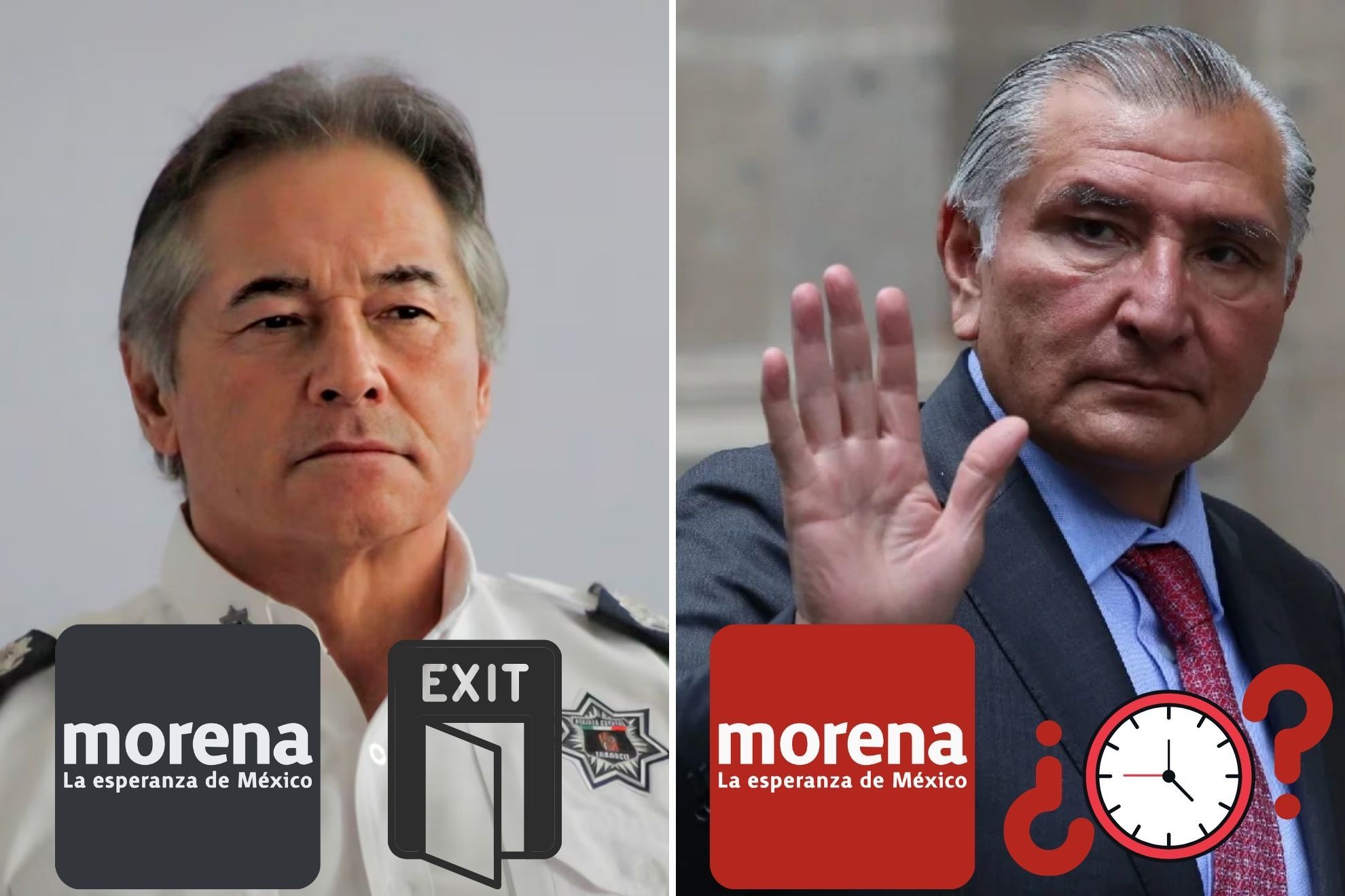 Morena se pone duro: Expulsan a Hern�n Berm�dez por obvias razones, �y Ad�n Augusto?