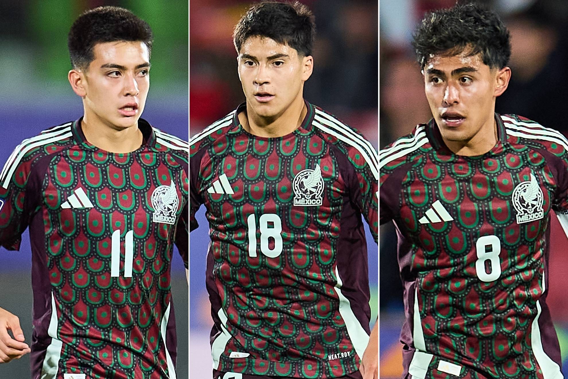 Gilberto Mora Obed Vargas El�as Montiel M�xico Sub-20