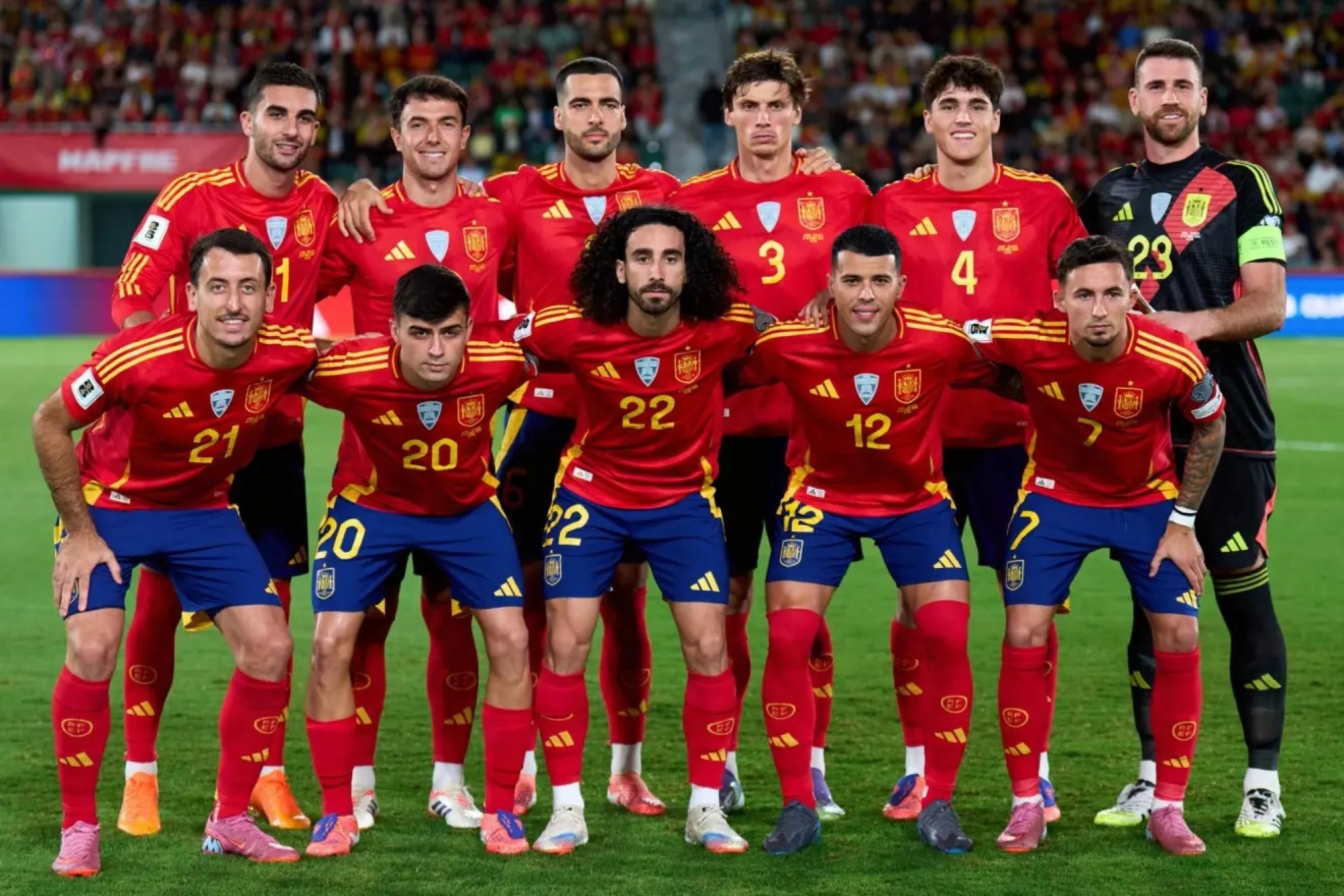 El once de Espa�a ante Georgia