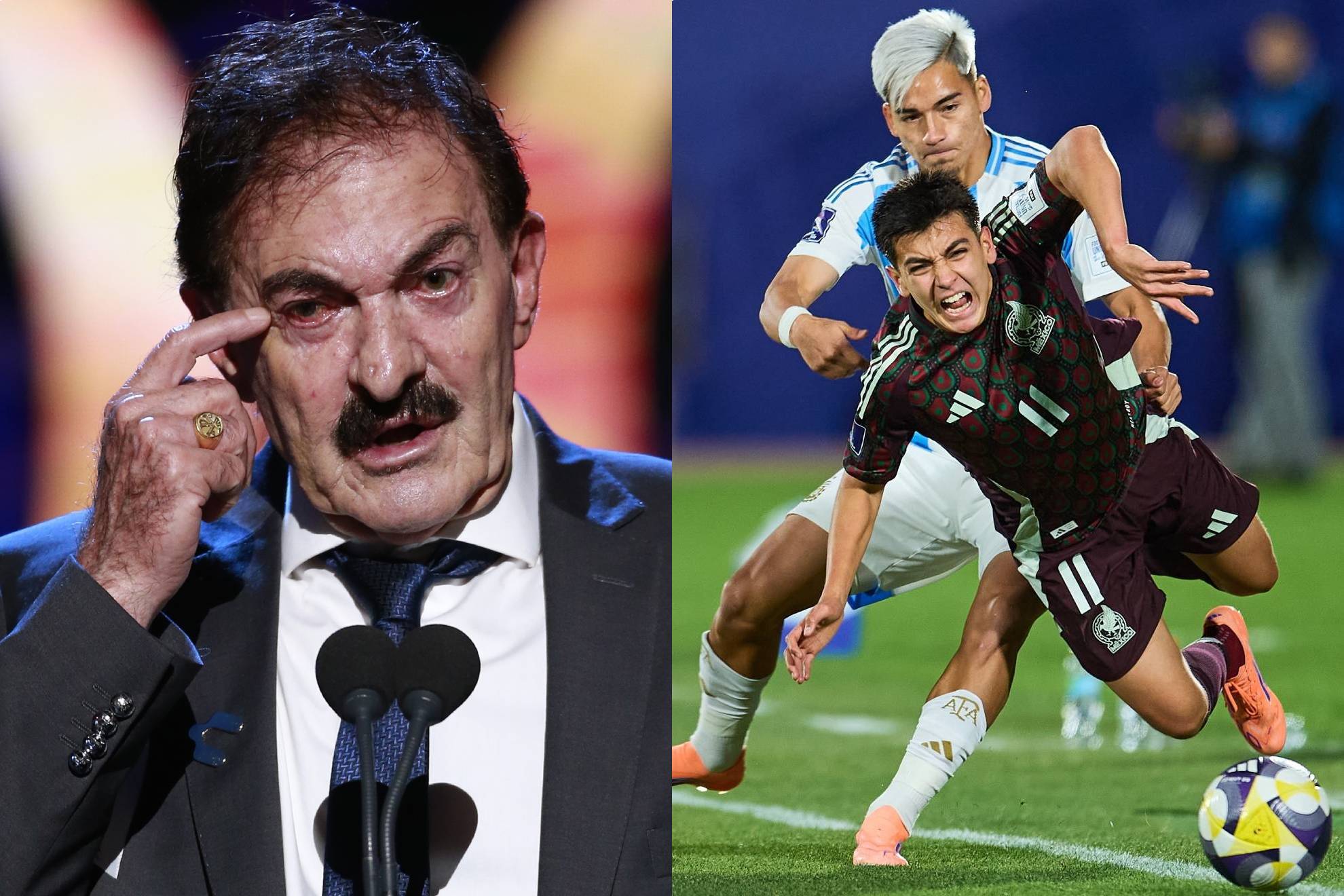 Ricardo La Volpe analiza la derrota de M�xico contra Argentina en los cuartos de final del Mundial Sub-20.