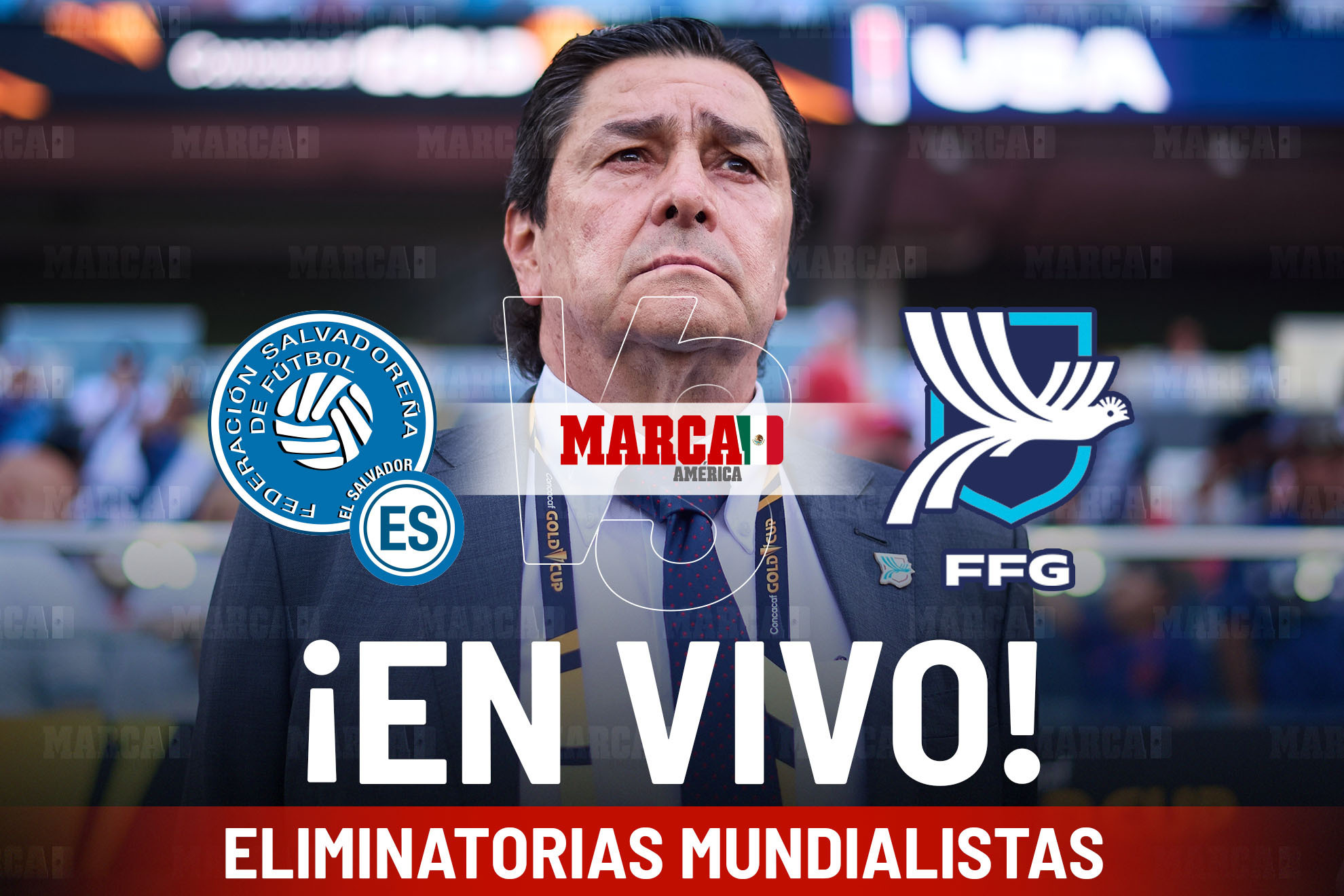El Salvador vs Guatemala EN VIVO. Luis Fernando Tena con Guatemala en Eliminatorias Mundialistas Concacaf 2025