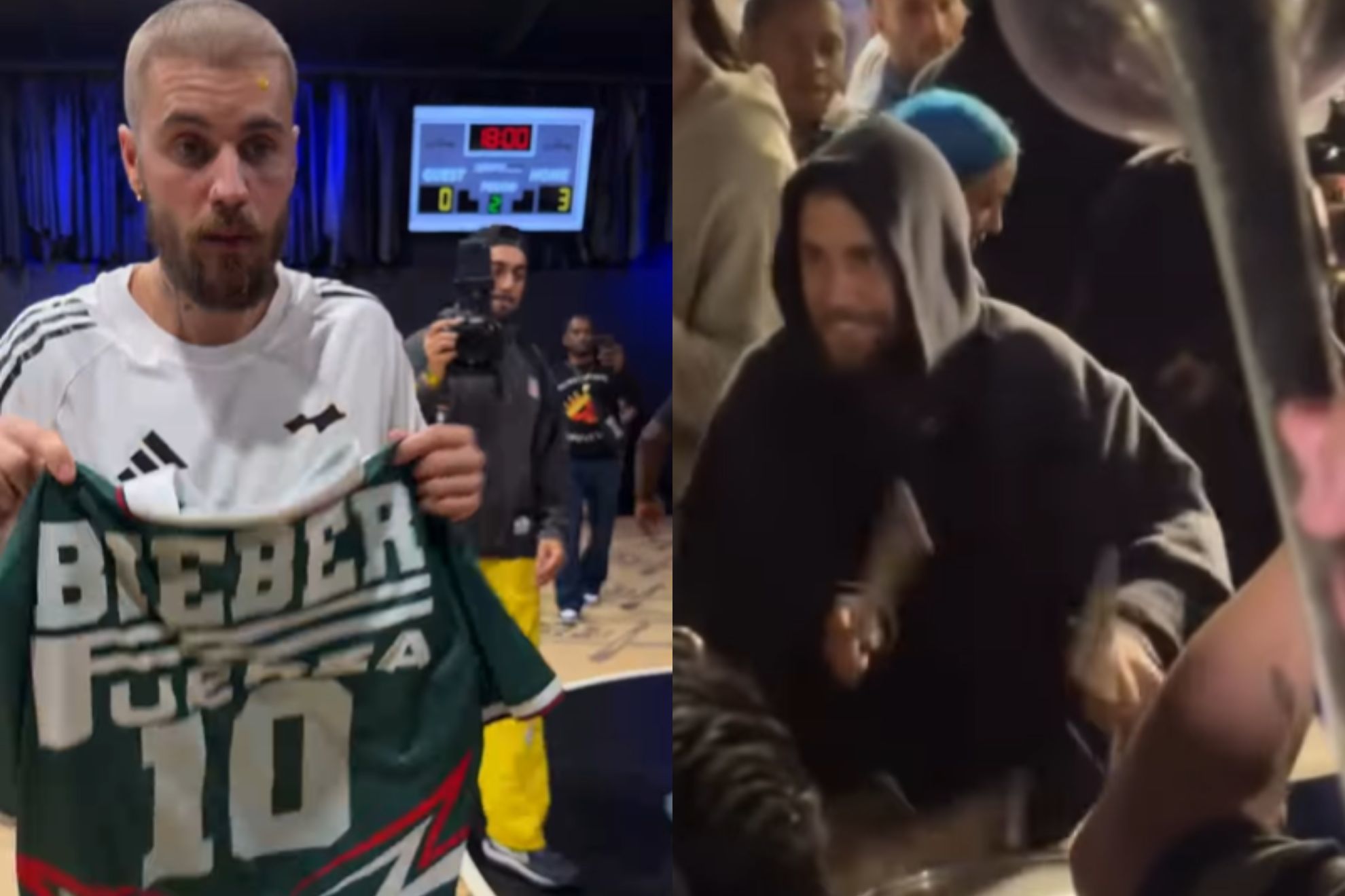 Justin Bieber brilla junto a Fuerza Regida y hasta se pone a bailar banda sinaloense