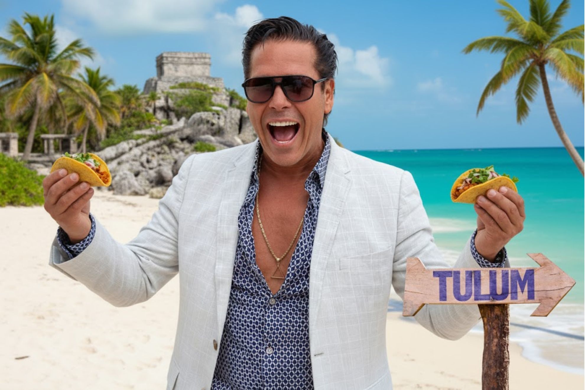 Roberto Palazuelos defiende sus tacos de 200 pesos en Tulum: Est�n bien servidos, niega crisis tur�stica