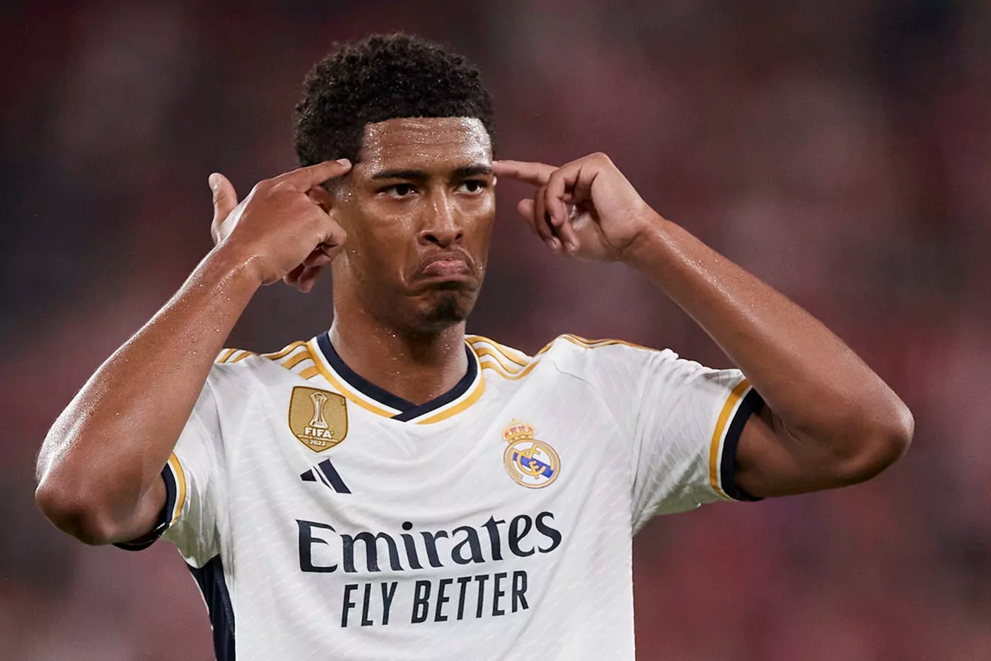 Jud Bellingham, durante un partido con el Real Madrid