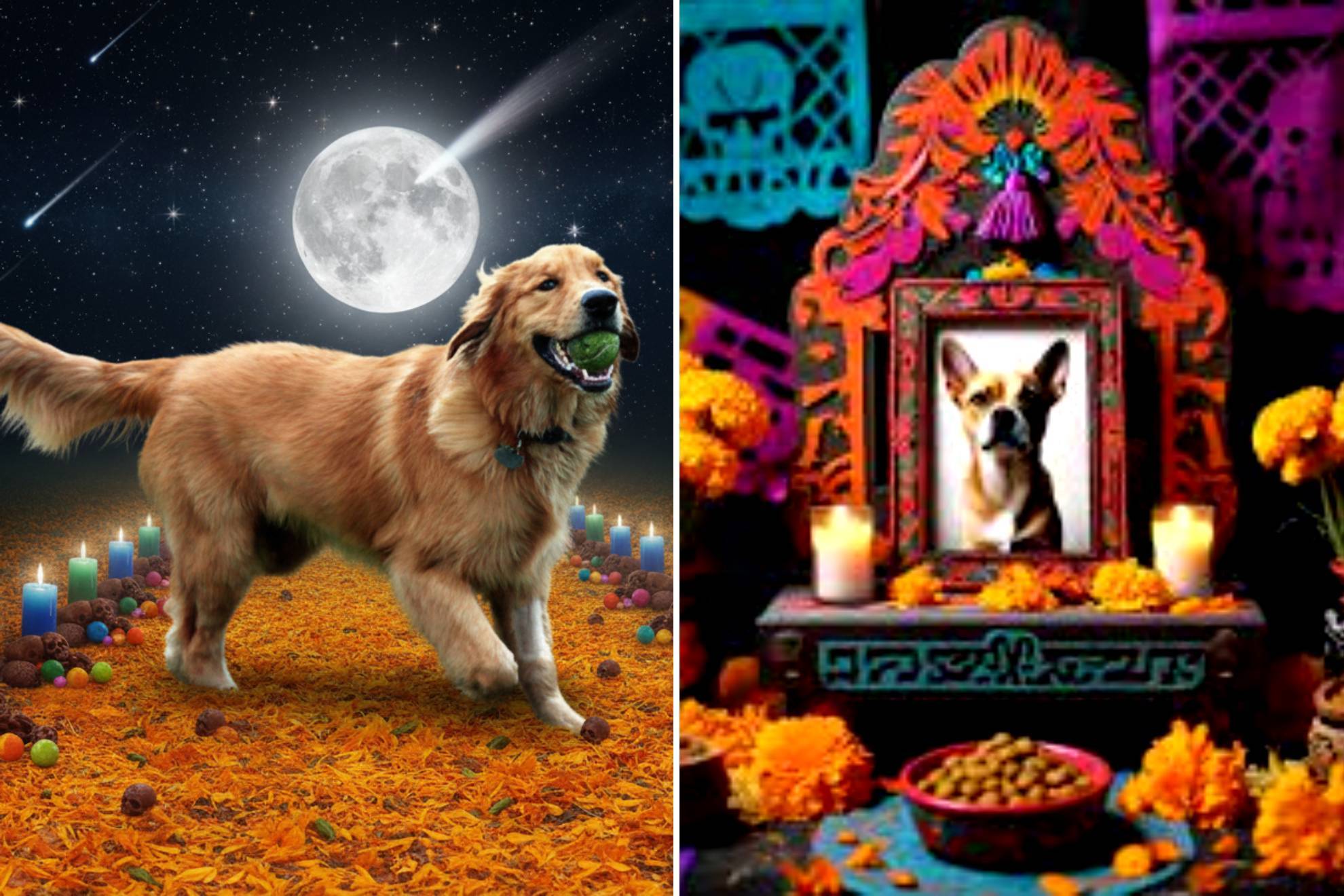 Ofrenda D�a de Muertos para Mascotas |
