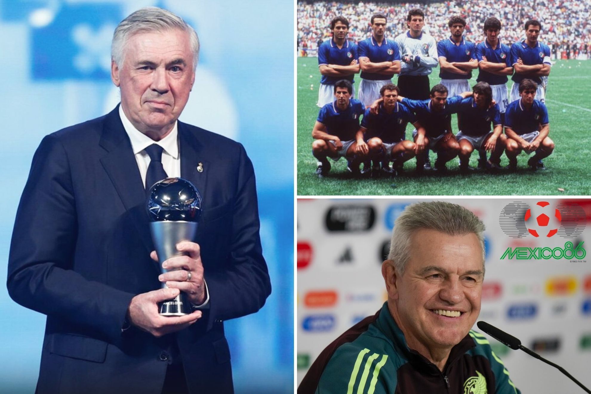 Ancelotti recuerda con cari�o al Estadio Azteca