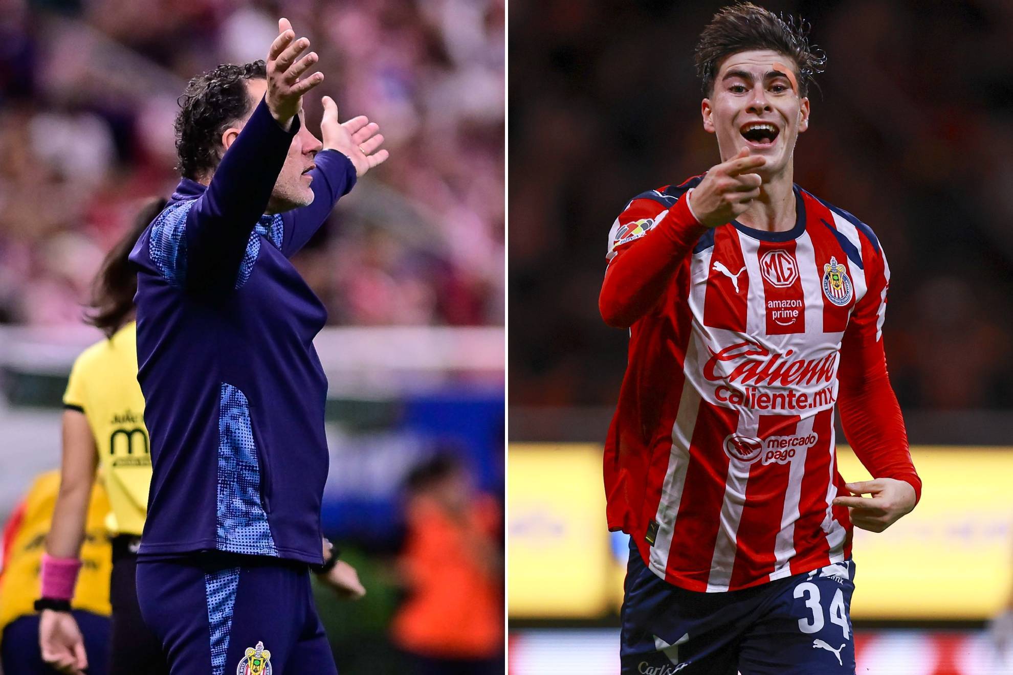 Armando Gonz�lez CD Guadalajara Gabriel Milito