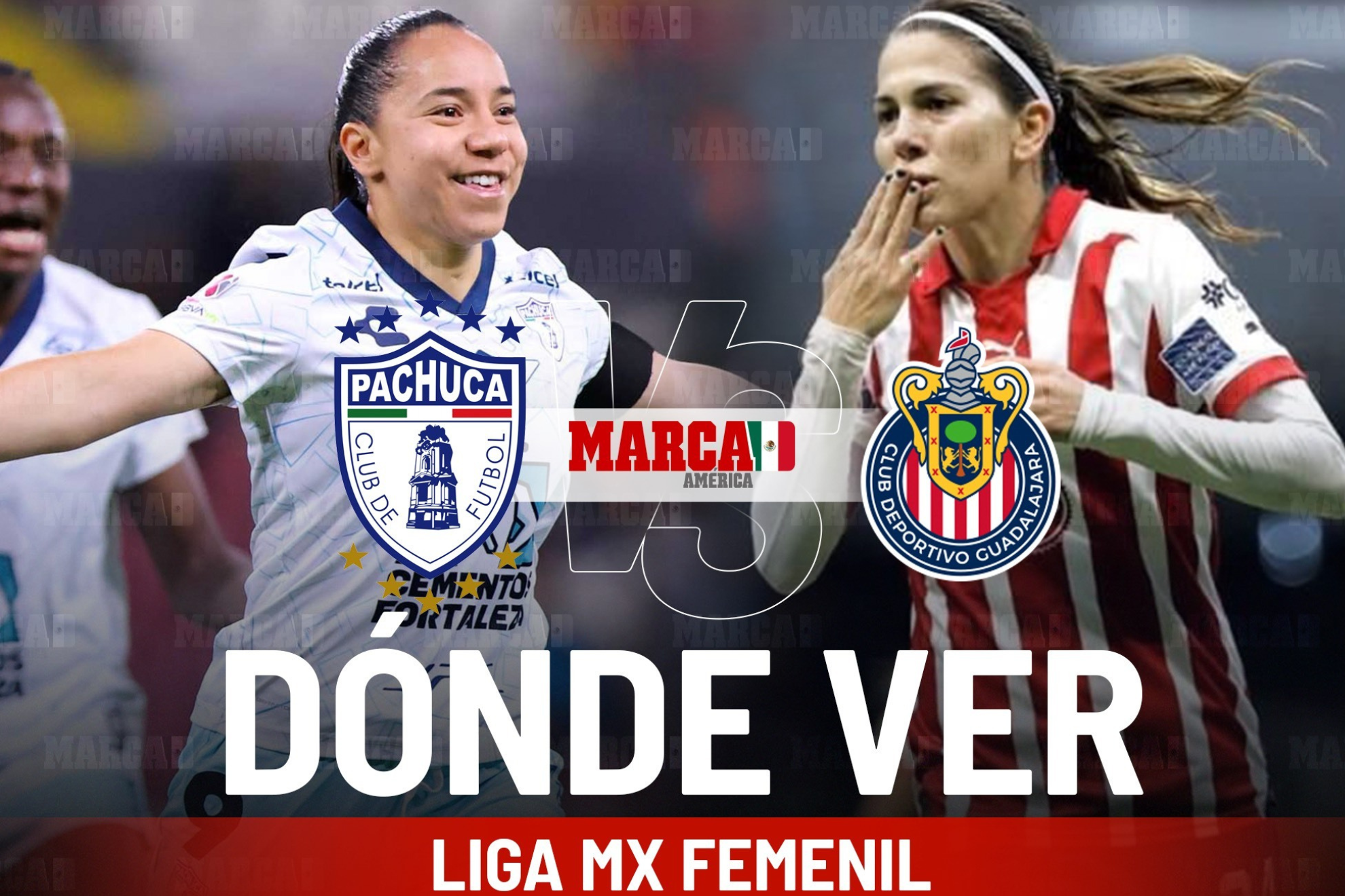 Pachuca vs Chivas Femenil: D�nde ver el partido de las Tuzas ante Guadalajara, horario y pron�stico del partido
