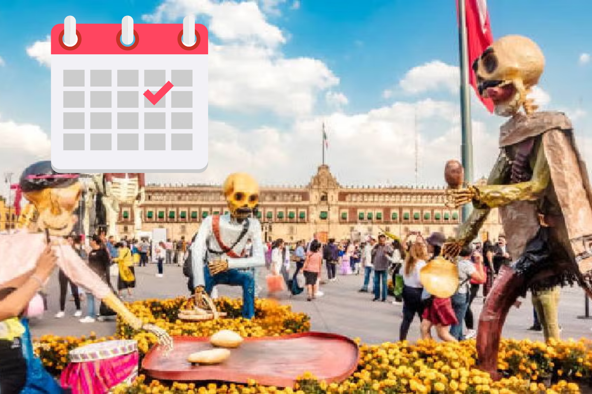 �Cu�ndo ponen la Ofrenda Monumental del Z�calo este a�o y cu�nto tiempo durar�?