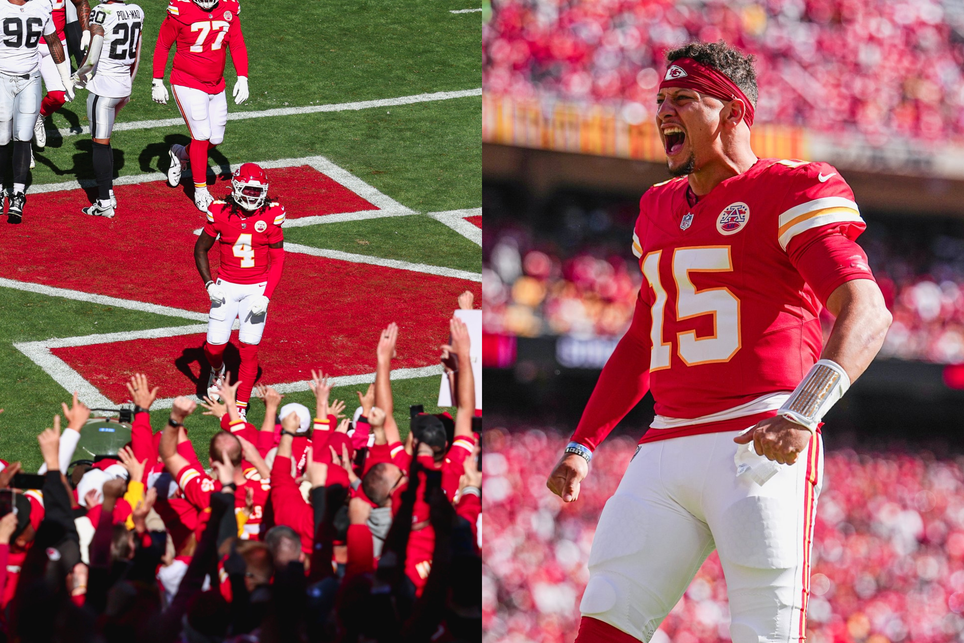 Resumen Chiefs vs Raiders: Patrick Mahomes blanquea a los Raiders y consigue nuevo r�cord hist�rico en la NFL