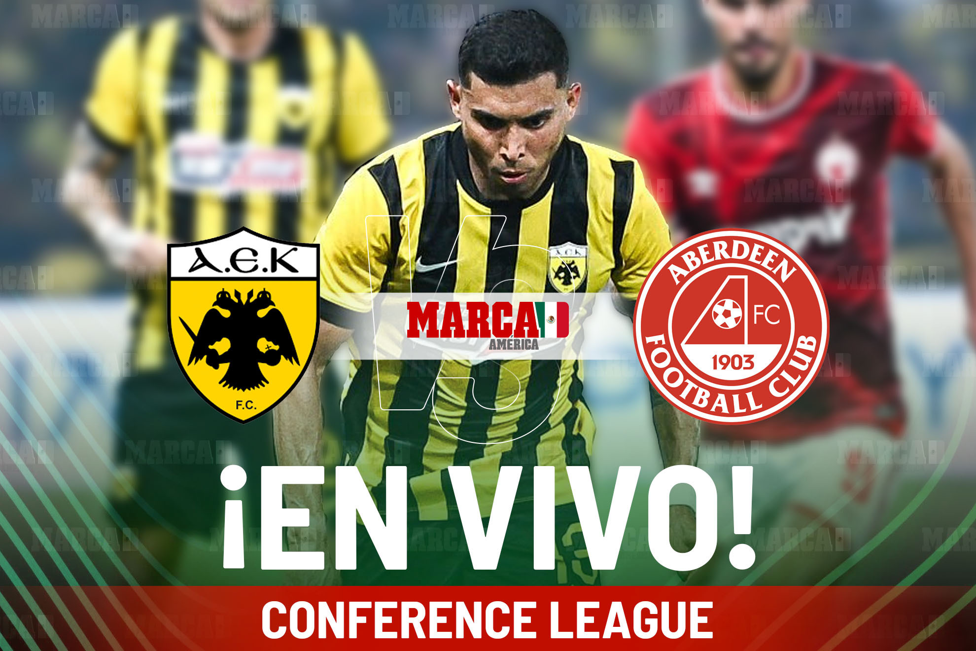 �C�mo qued� AEK vs Aberdeen? EN VIVO. Goles y narraci�n completa del partido de Conference League 2025
