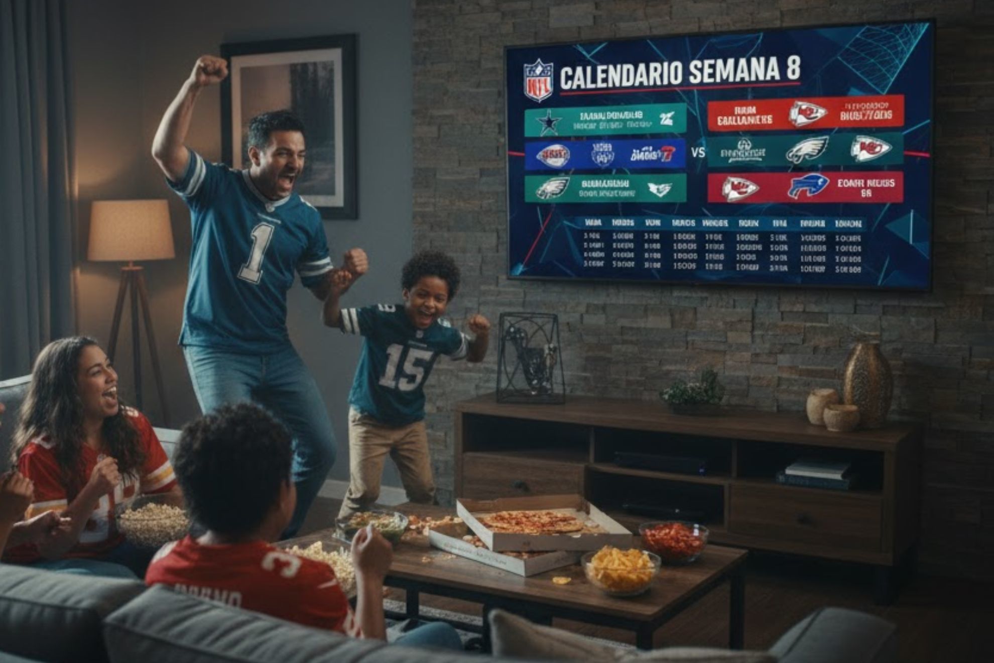 Juegos Semana 8 NFL 2025: qui�n juega, horarios y d�nde ver en vivo en M�xico