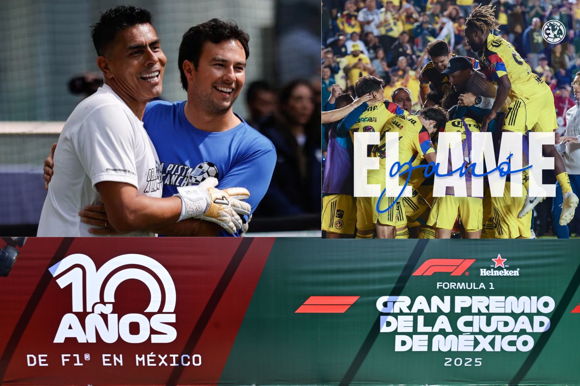 Checo P�rez le recalca su americanismo a Oswaldo S�nchez