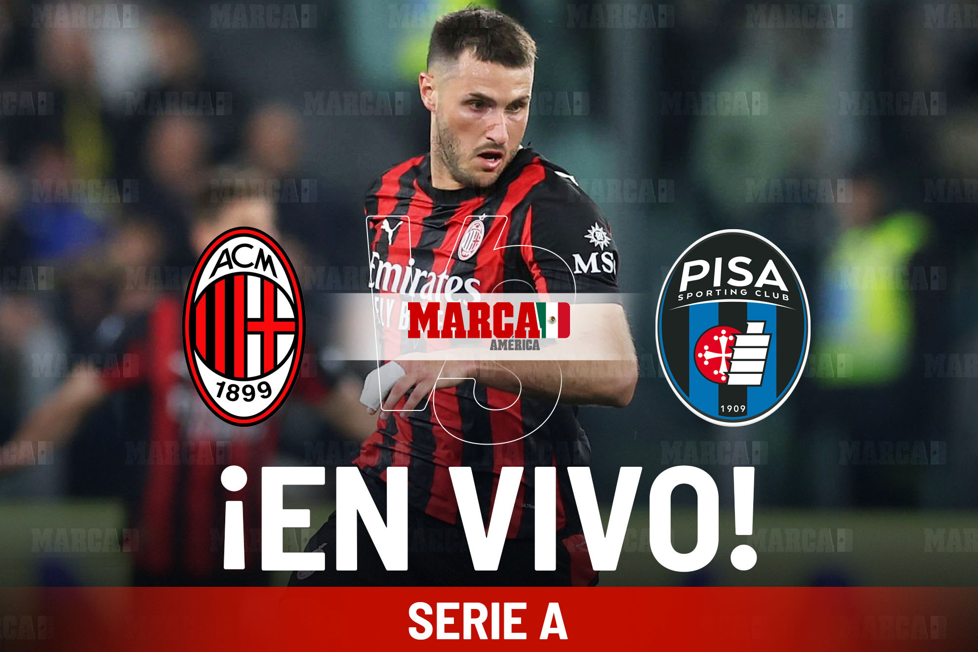 �C�mo qued� AC Milan vs Pisa ? Resultado y cronolog�a del partido de la jornada 8 de la Serie A 2025