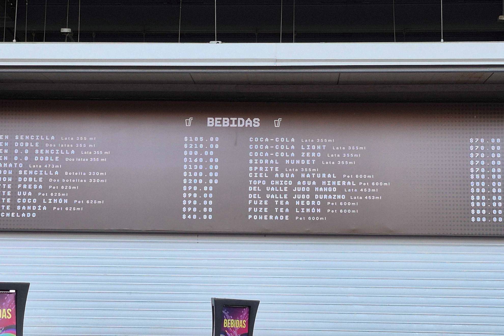 GP México 2025: ¿Cuánto cuesta la comida y bebidas? Suben los precios de la cerveza – MARCA GP México 2025: ¿Cuánto cuesta la comida y bebidas? Suben los precios de la cerveza – MARCA