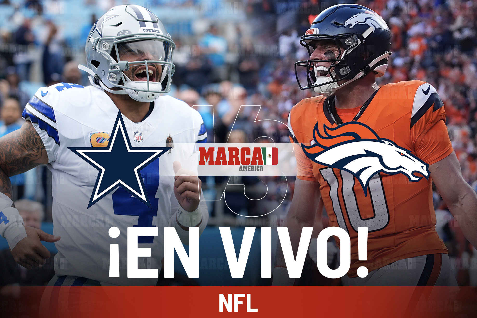Cowboys vs Broncos EN VIVO Hoy. Partido de los Vaqueros de Dallas hoy en la NFL 2025