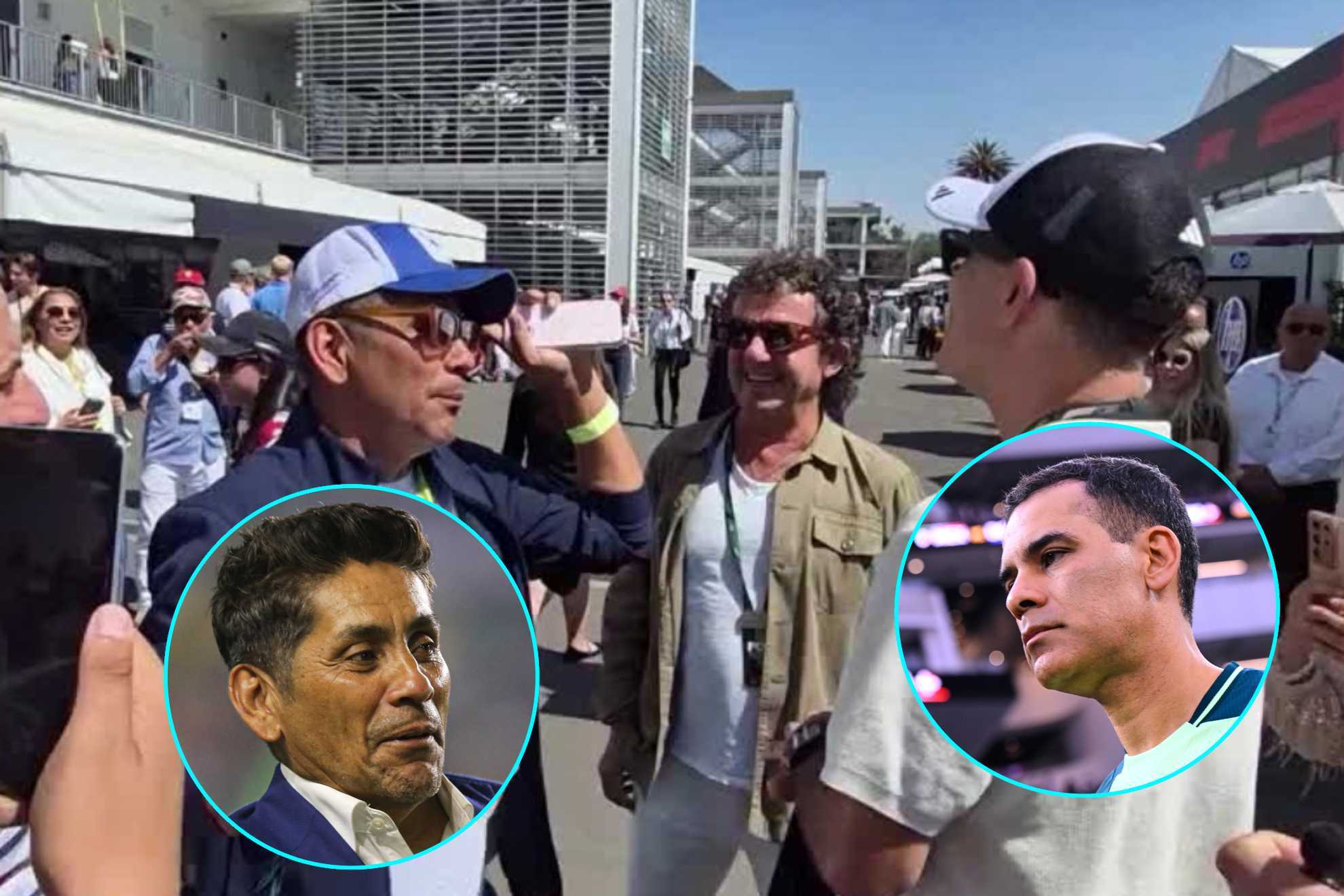 Yo te digo qui�n va a jugar: El encuentro Jorge Campos - Rafa M�rquez en GP de M�xico 2025