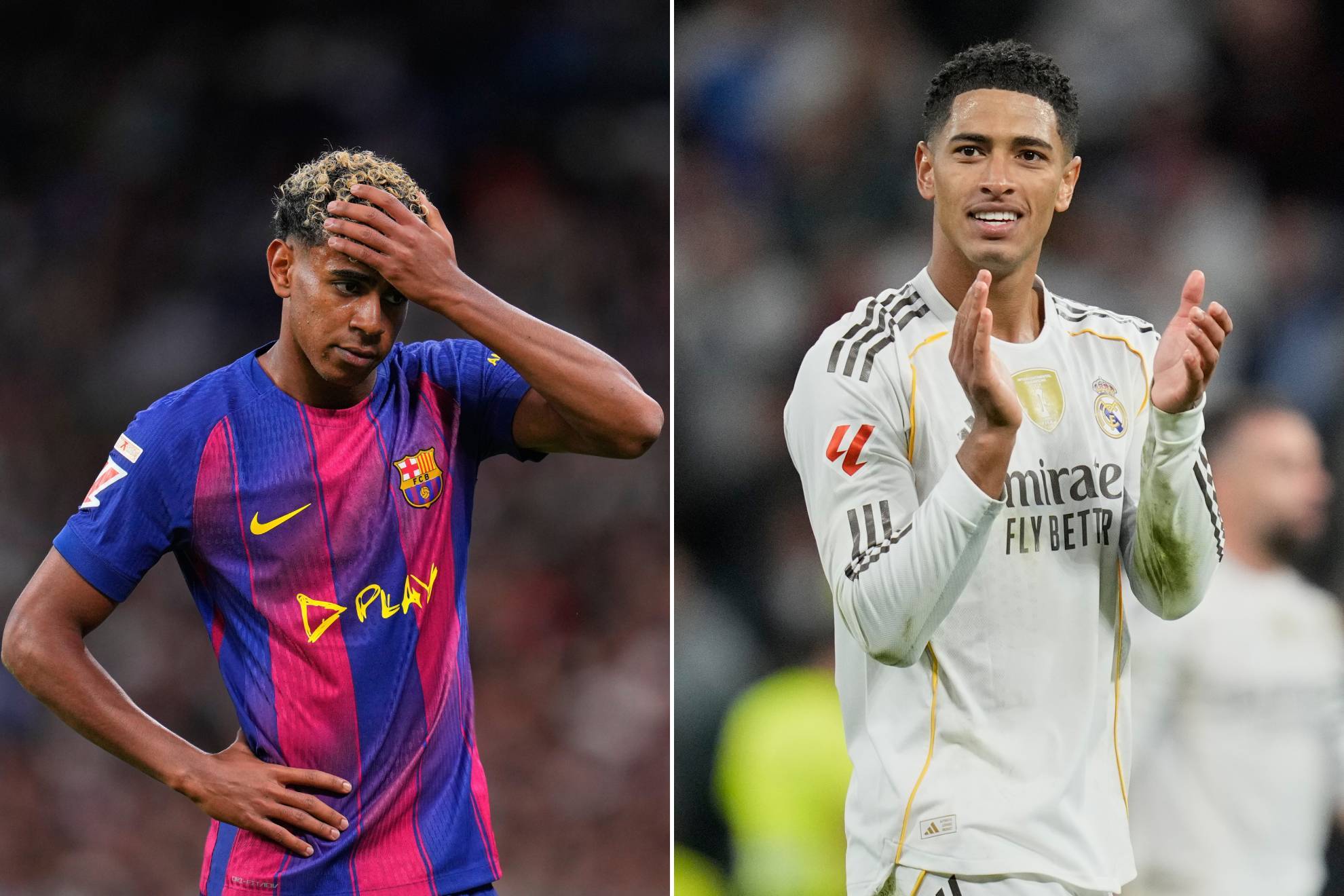 Jude Bellingham Real Madrid Lamine Yamal FC Barcelona LaLiga