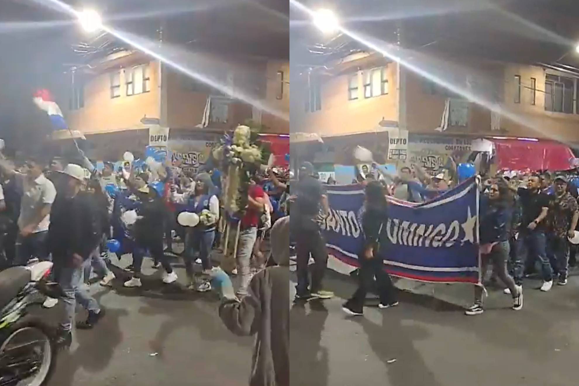 Marcha por la muerte de Rodrigo Mondrag�n.