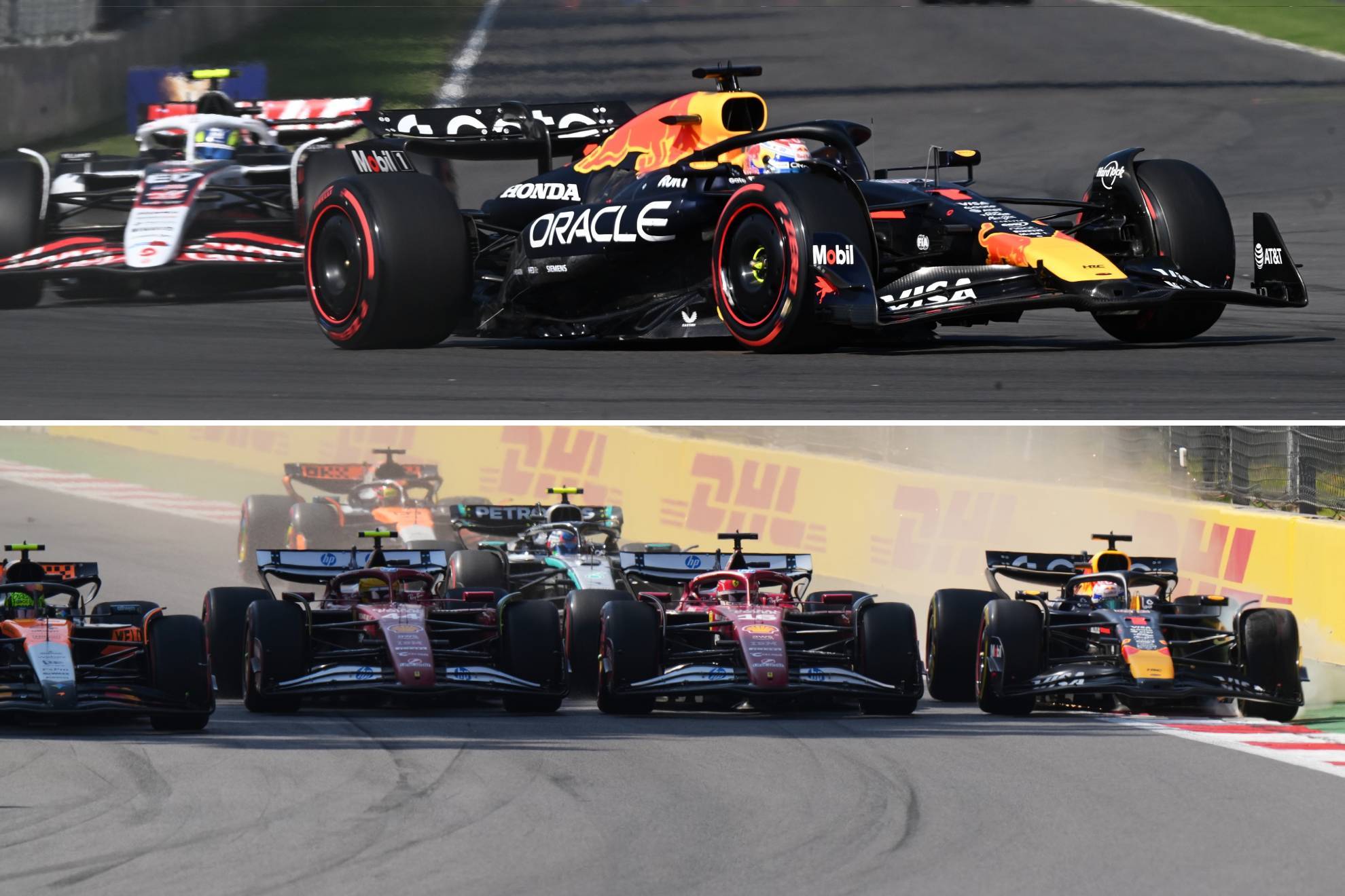 El brit�nico le plant� cara a Mad Max en el Aut�dromo Hermanos Rodr�guez