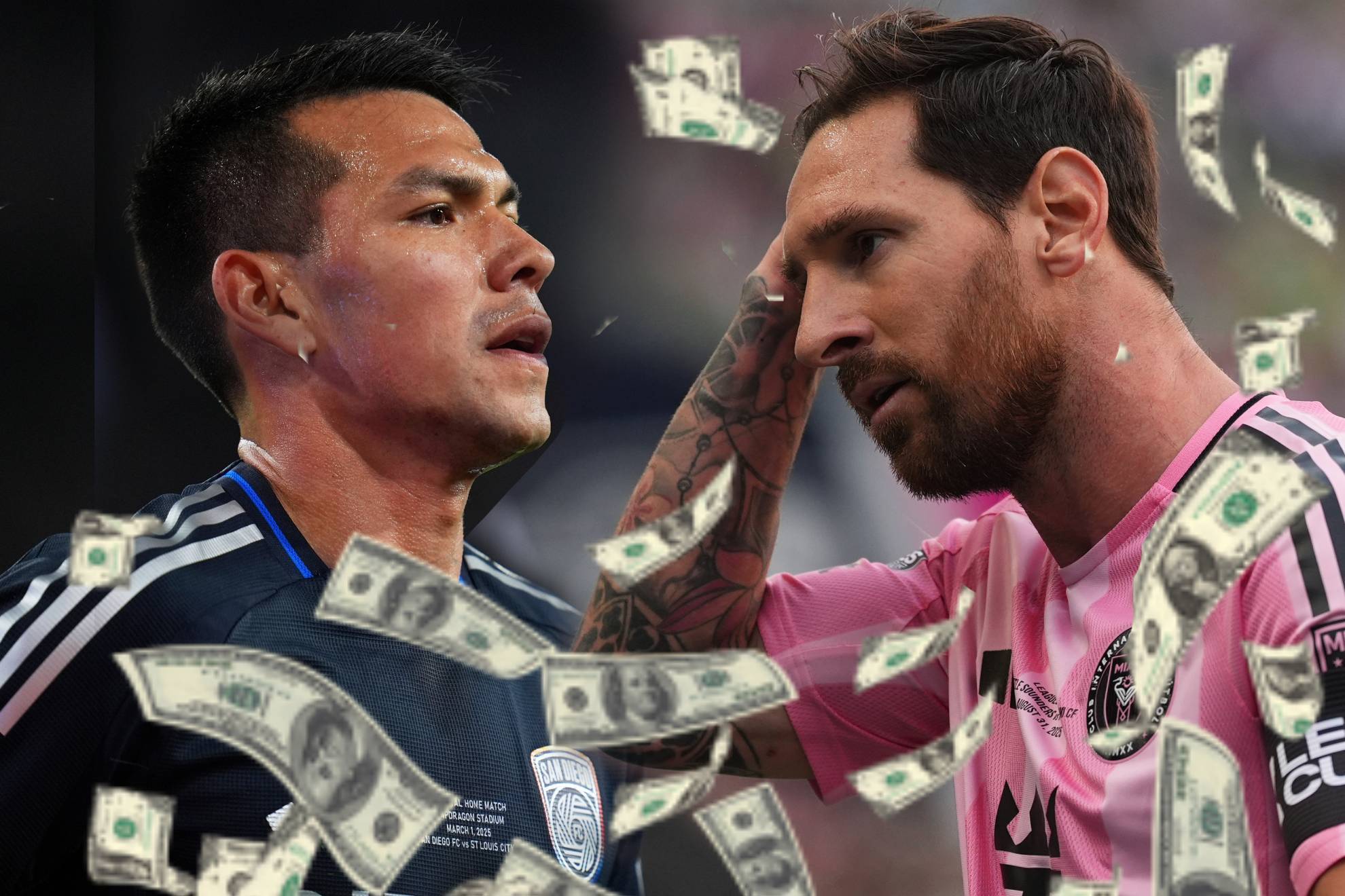 Lionel Messi lidera la lista de los mejor pagados en la MLS, Chucky Lozano en el Top 5