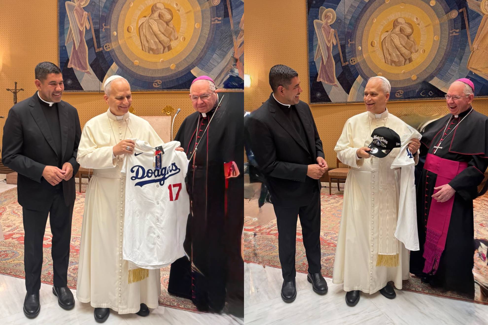 Papa Le�n XIV con Jos� H. G�mez.