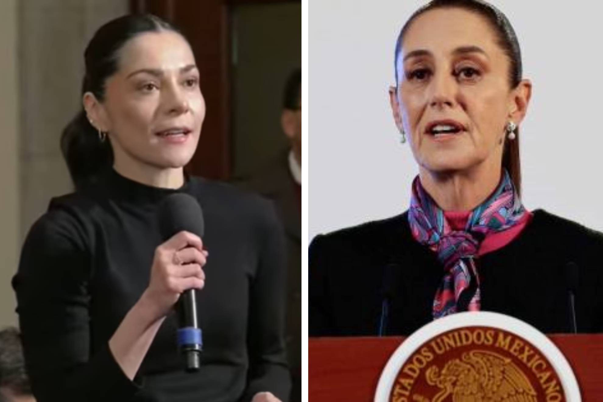 Elizabeth Garc�a Vilchis y Claudia Sheinbaum.