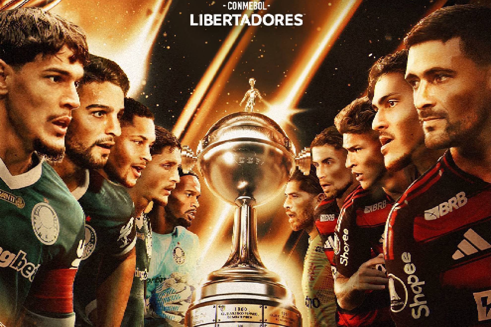 Flamento y Palmeiras jugar�n la Final de la Copa Libertadores 2025.