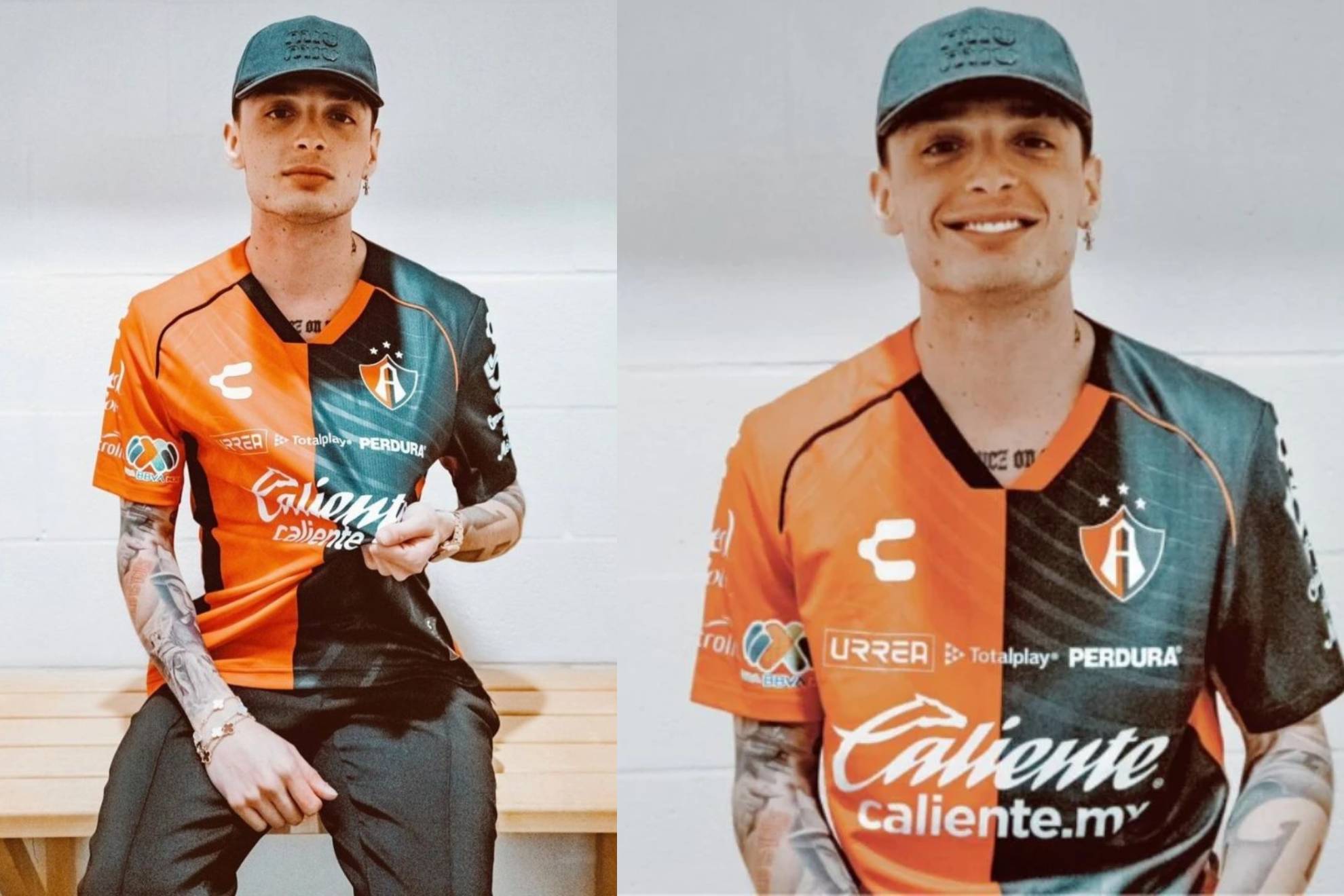 Peso Pluma recibe ostentoso regalo de parte de los Rojinegros del Atlas.