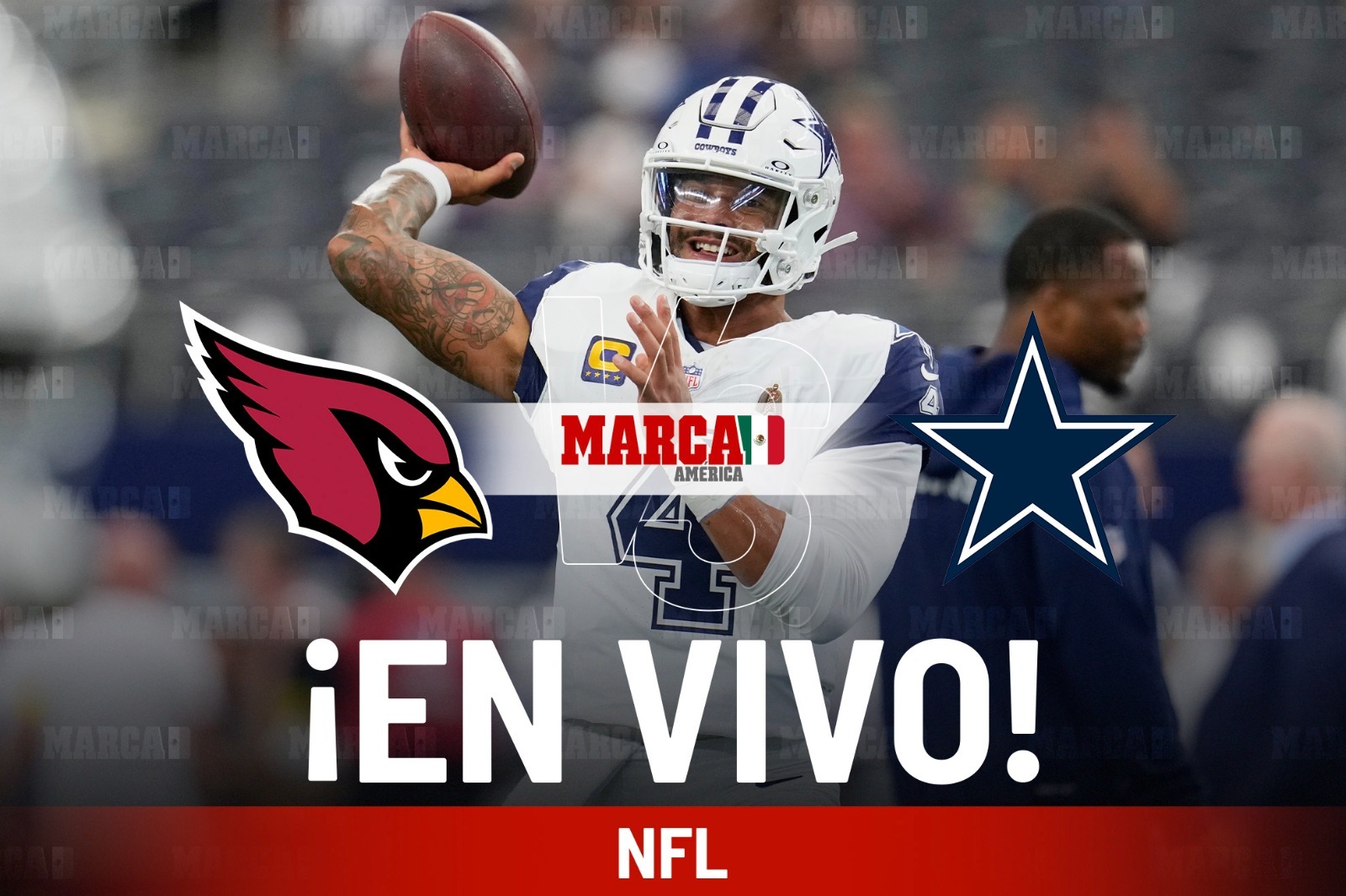 �C�mo qued� Cowboys - Cardinals? NFL 2025: Sin remontada para Prescott
