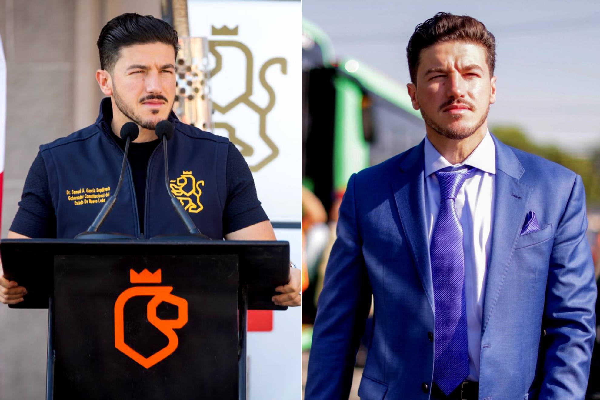 Samuel Garc�a, gobernador de Nuevo Le�n |