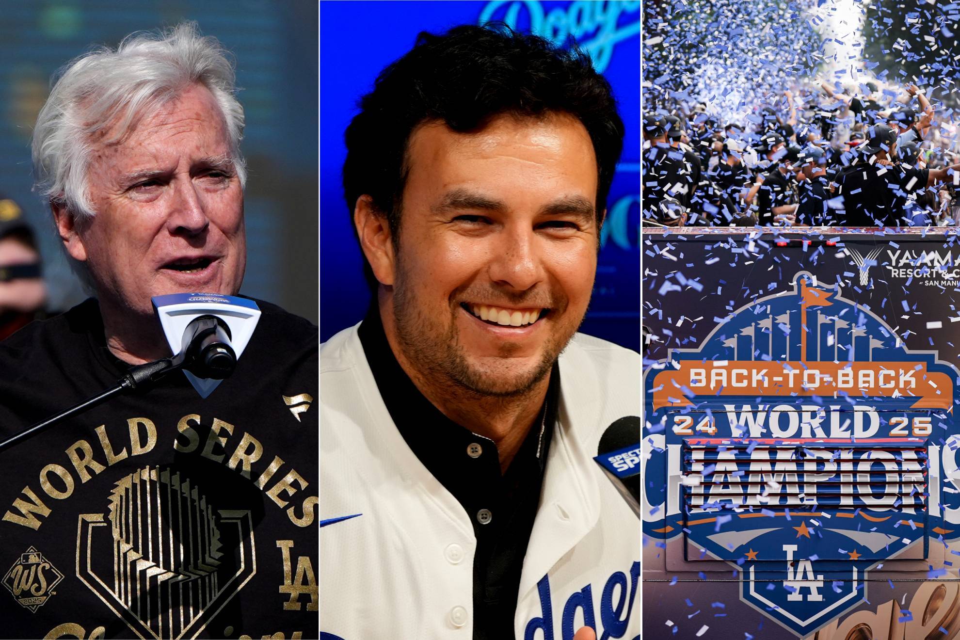 Mark Walter / Sergio Checo P�rez / Desfile de Campeones |