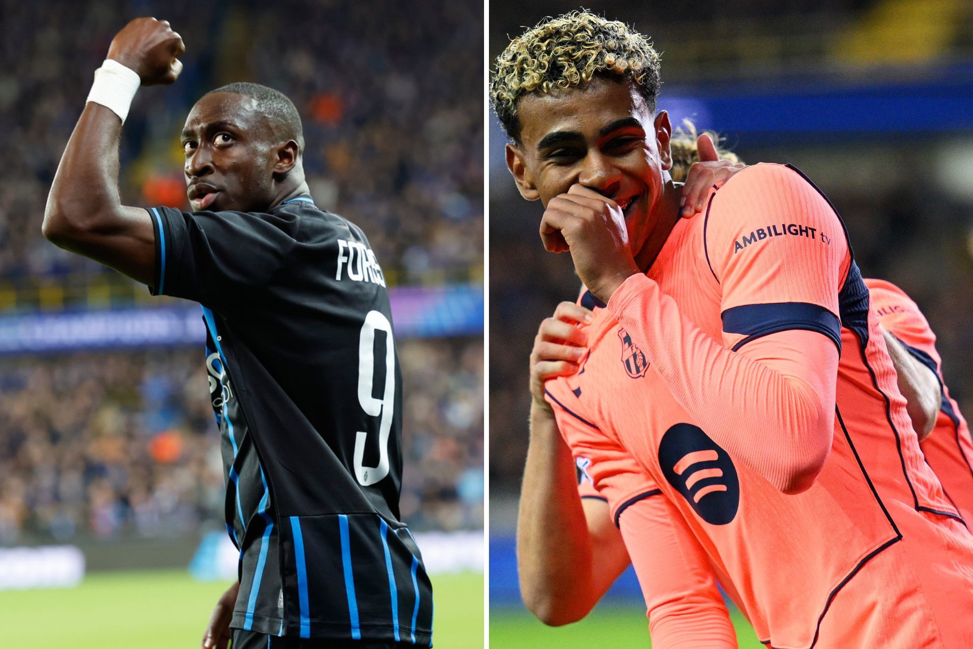 Goles y resumen Brujas vs. Barcelona