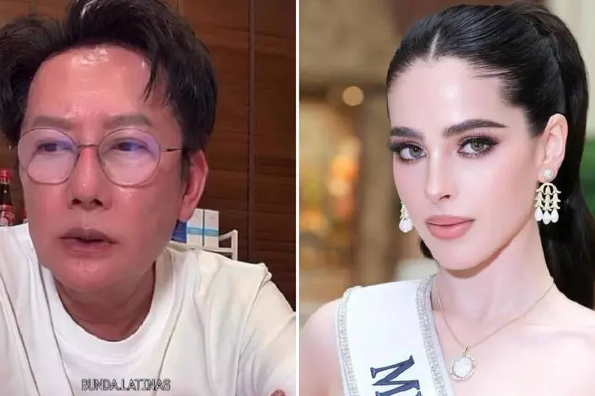 Nawat Itsaragrisil reactiva pol�mica contra F�tima Bosch en Miss Universo 2025.