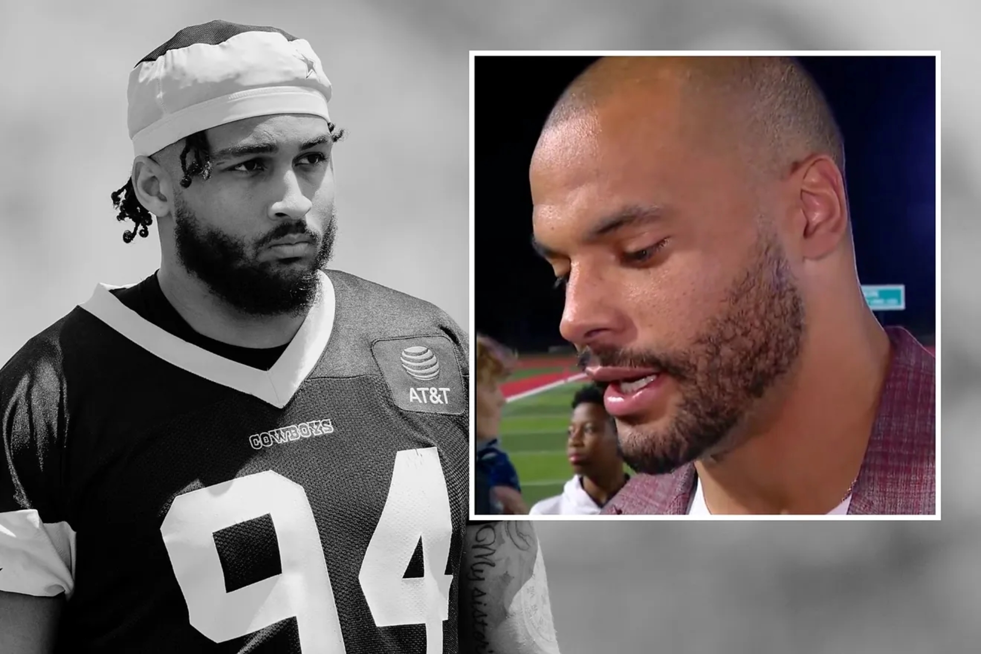Dak Prescott est� profundamente afectado por la muerte de Marshawn Kneeland y habla desde el coraz�n